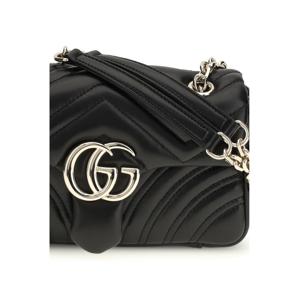 Exclusive Gucci Calfskin Handbag – Black — Top View