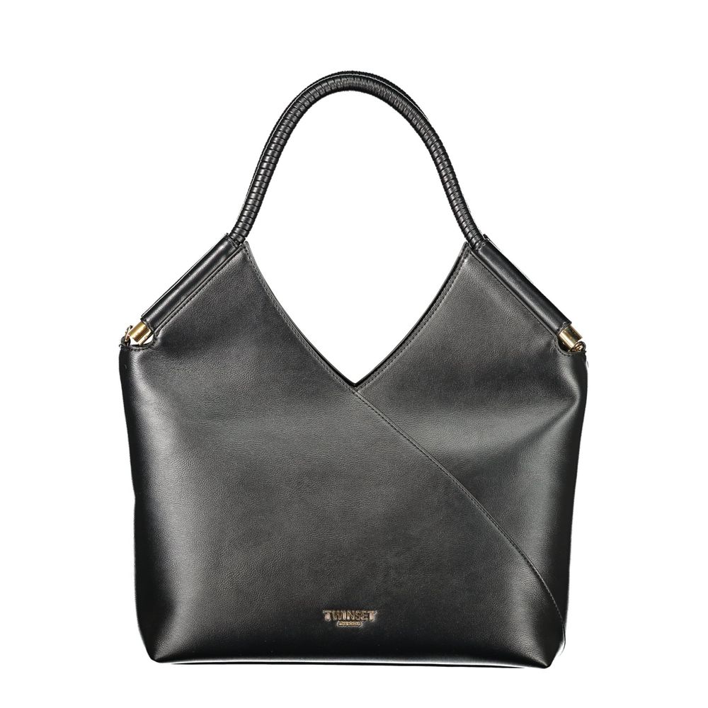 Exclusive Twinset Handbag – Black — Front View