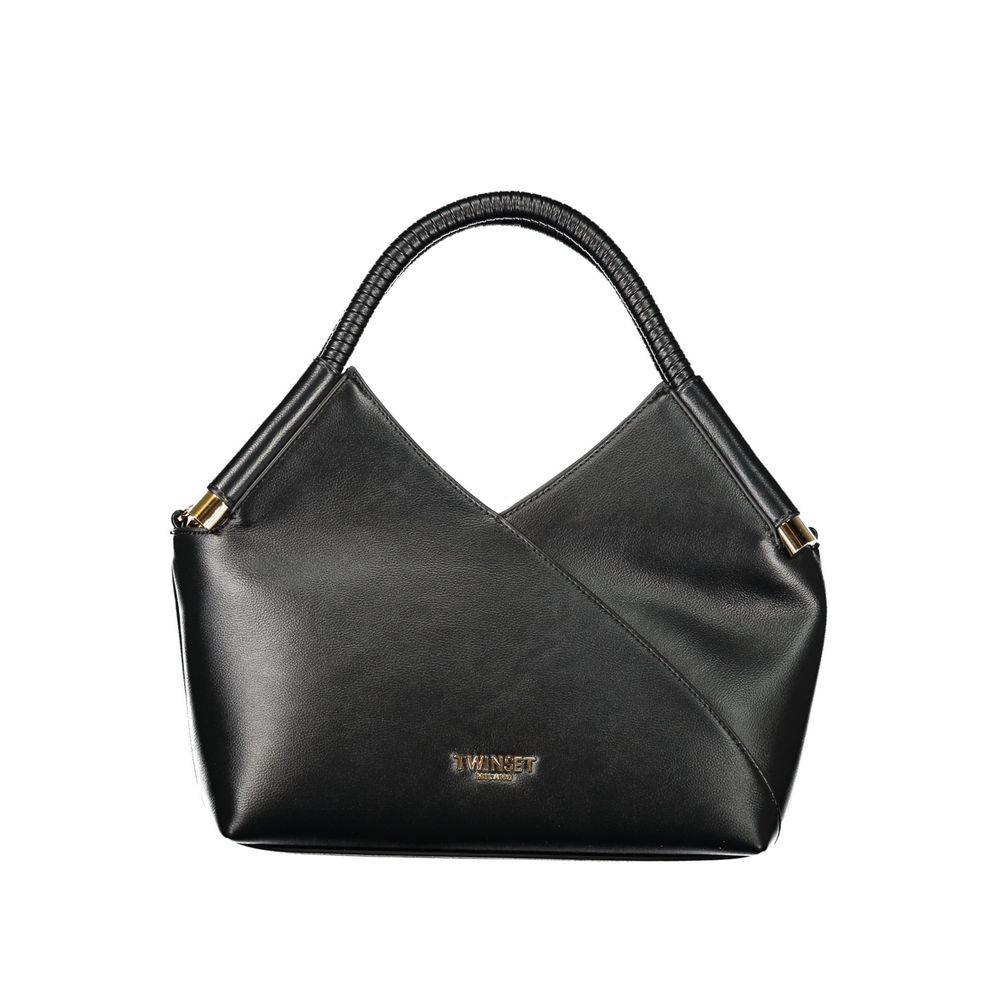Exclusive Twinset Handbag – Black — Front View