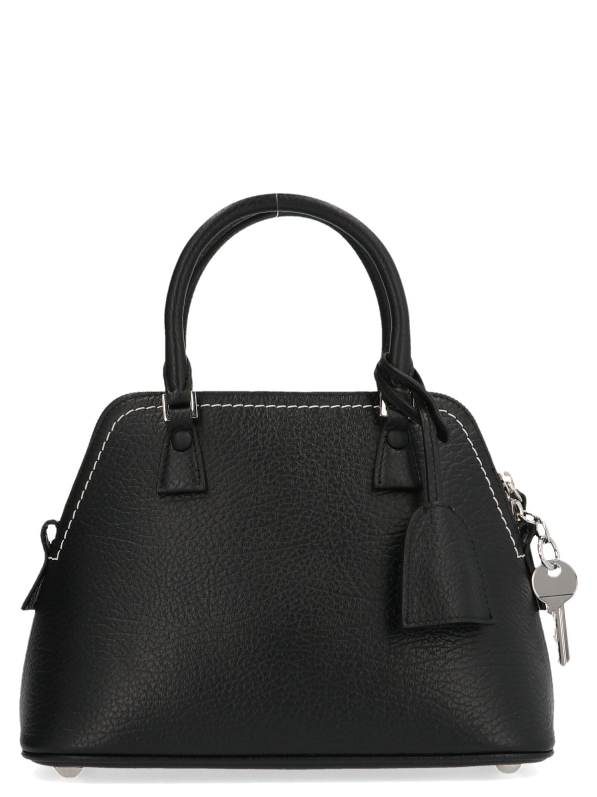Exclusive Maison Margiela Calfskin Handbag – Black — Top View