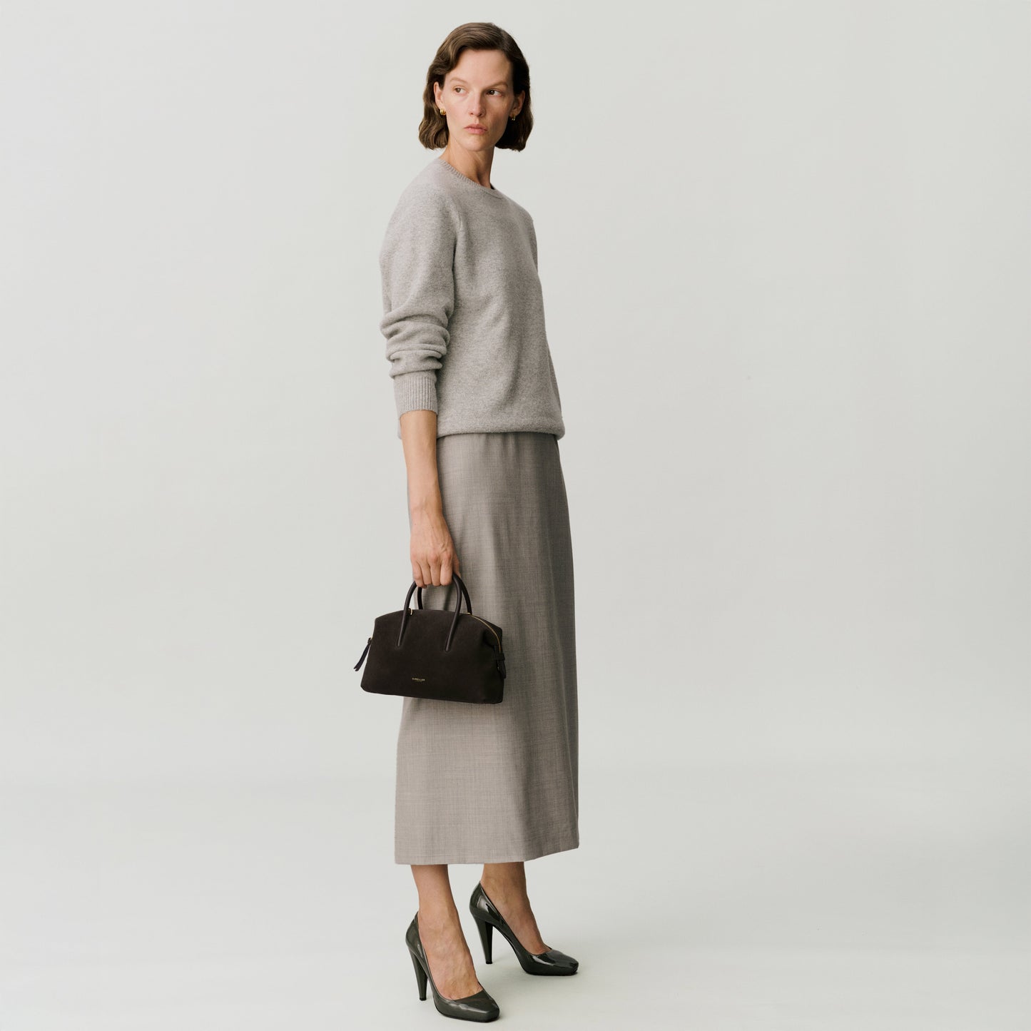 Exclusive The Small Stockholm — Small — Size dark chocolate suede & dark chocolate smooth — Alternate View 8