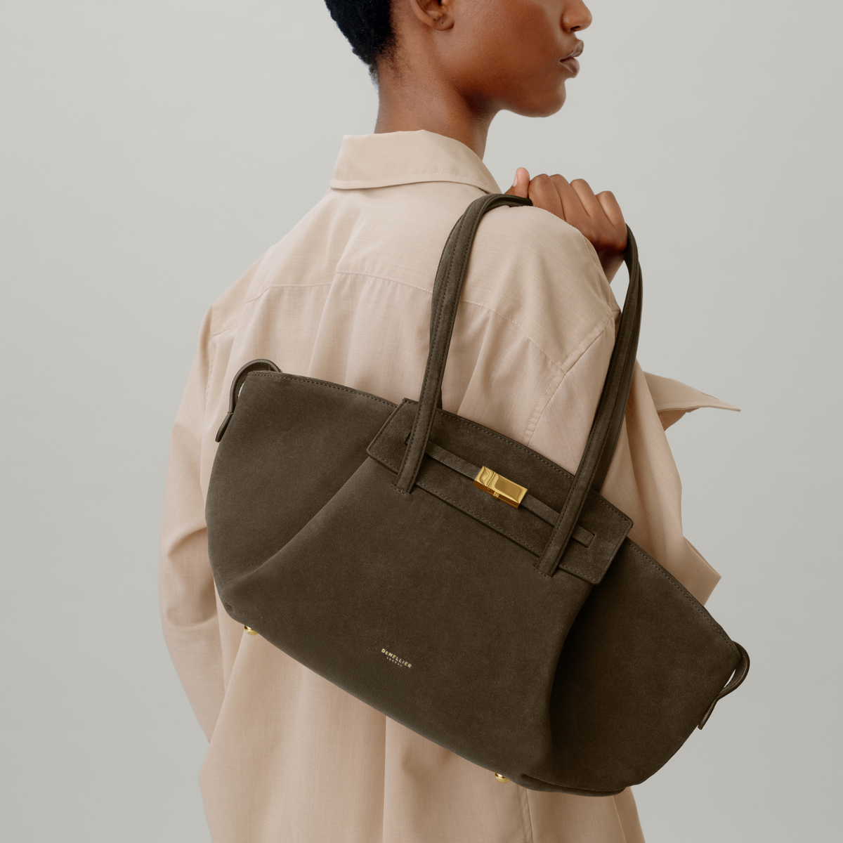 Exclusive The Midi Brooklyn — Midi — Size hazel suede — Alternate View 8
