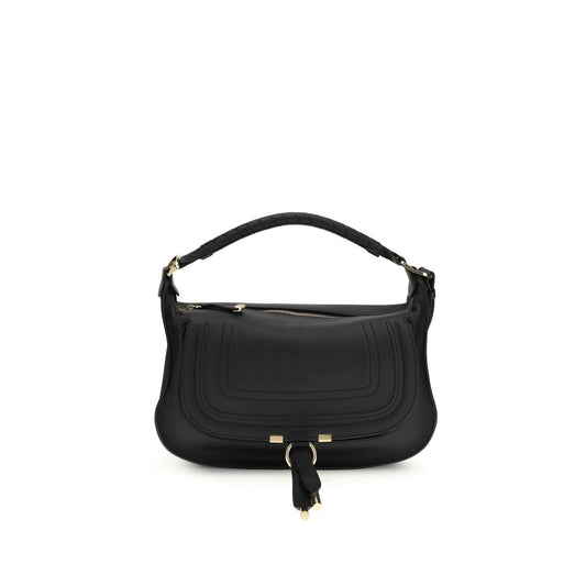 Exclusive Chloé Calfskin Shoulder Bag – Black — Front View