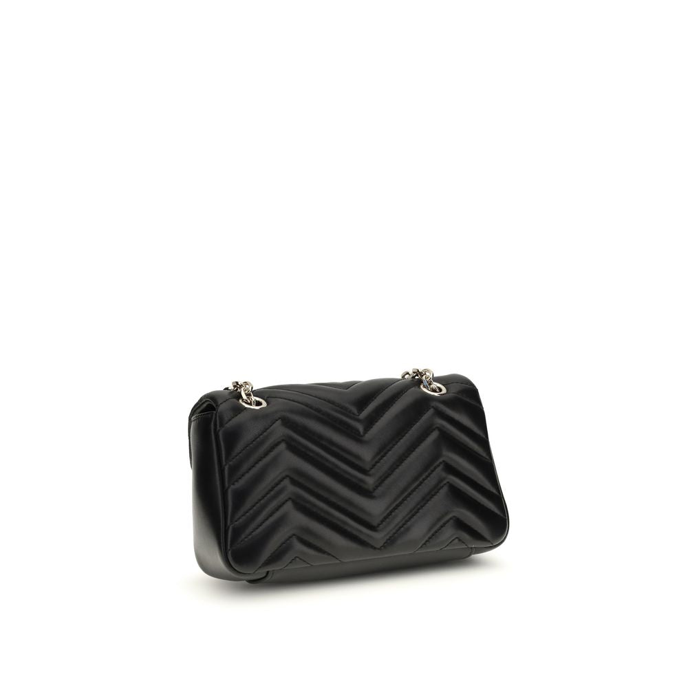 Exclusive Gucci Calfskin Handbag – Black — Back View