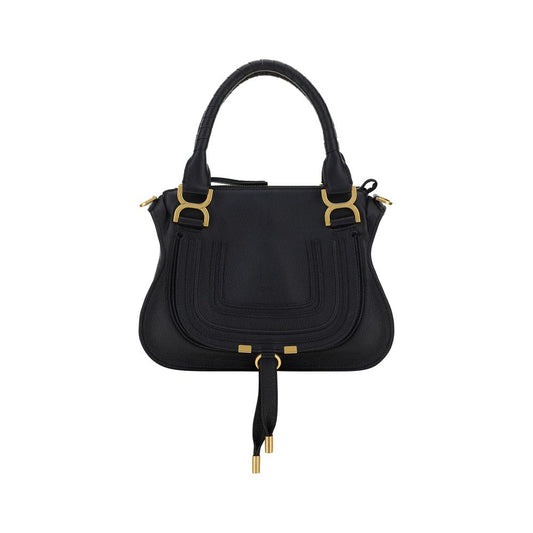 Exclusive Chloé Calfskin Handbag – Black — Front View