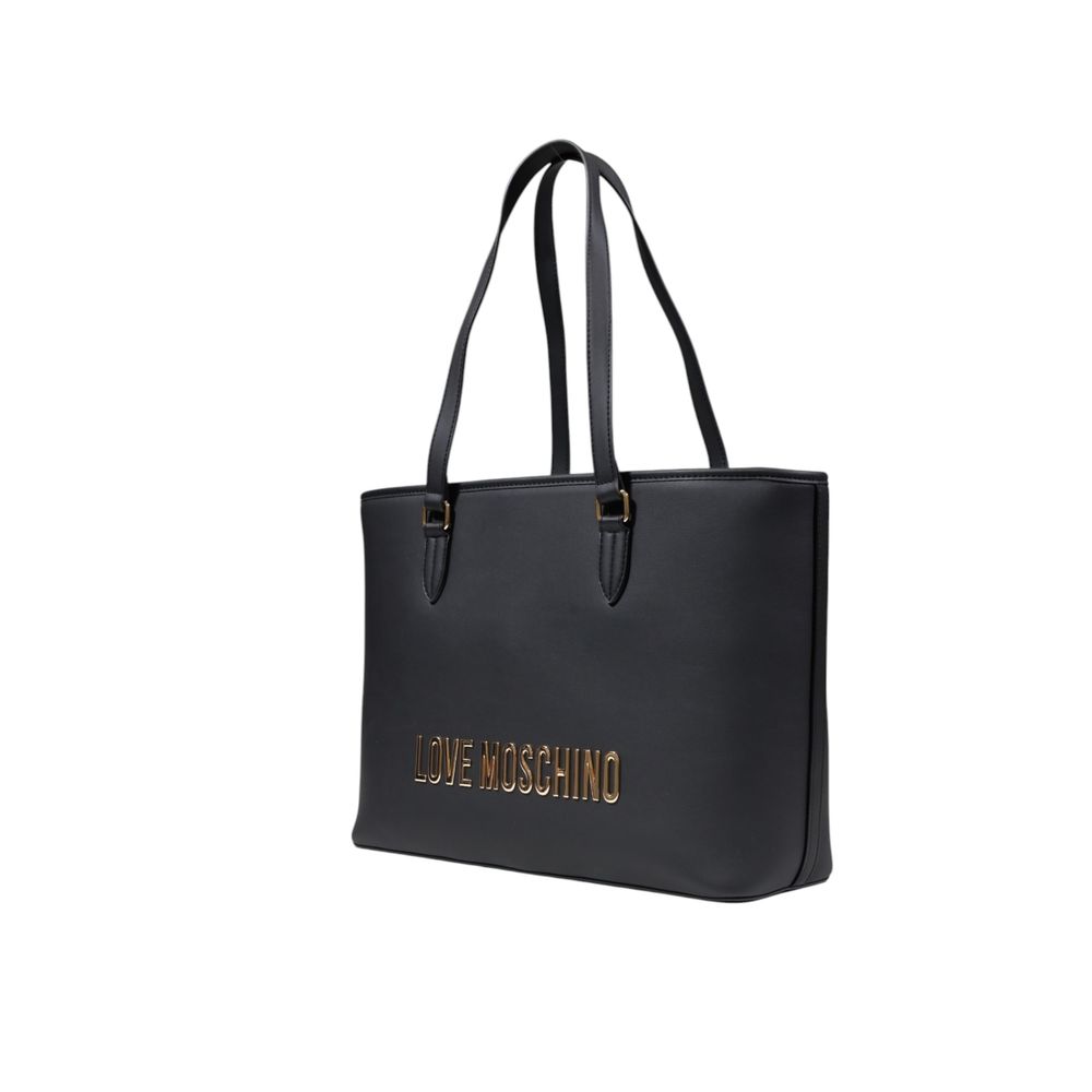 Exclusive Love Moschino Handbag – Bicolor — Side View