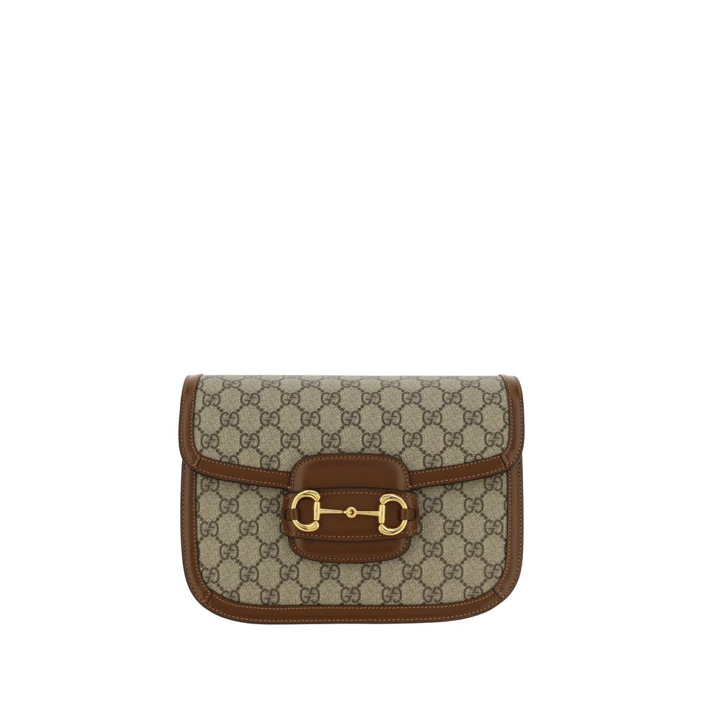 Exclusive Gucci Cotton Handbag – Beige — Front View