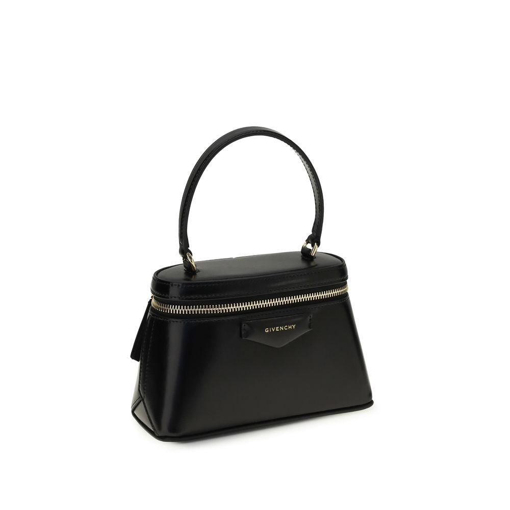 Exclusive Givenchy Calfskin Handbag – Black — Side View