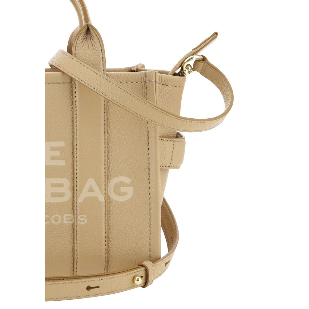 Exclusive Marc Jacobs Calfskin Handbag – Beige — Top View