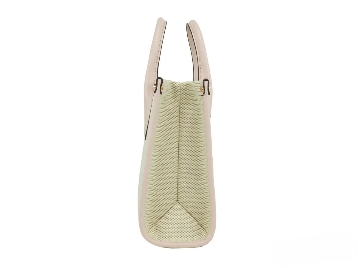 Exclusive Michael Kors Mirella Small Canvas Handbag — Side View