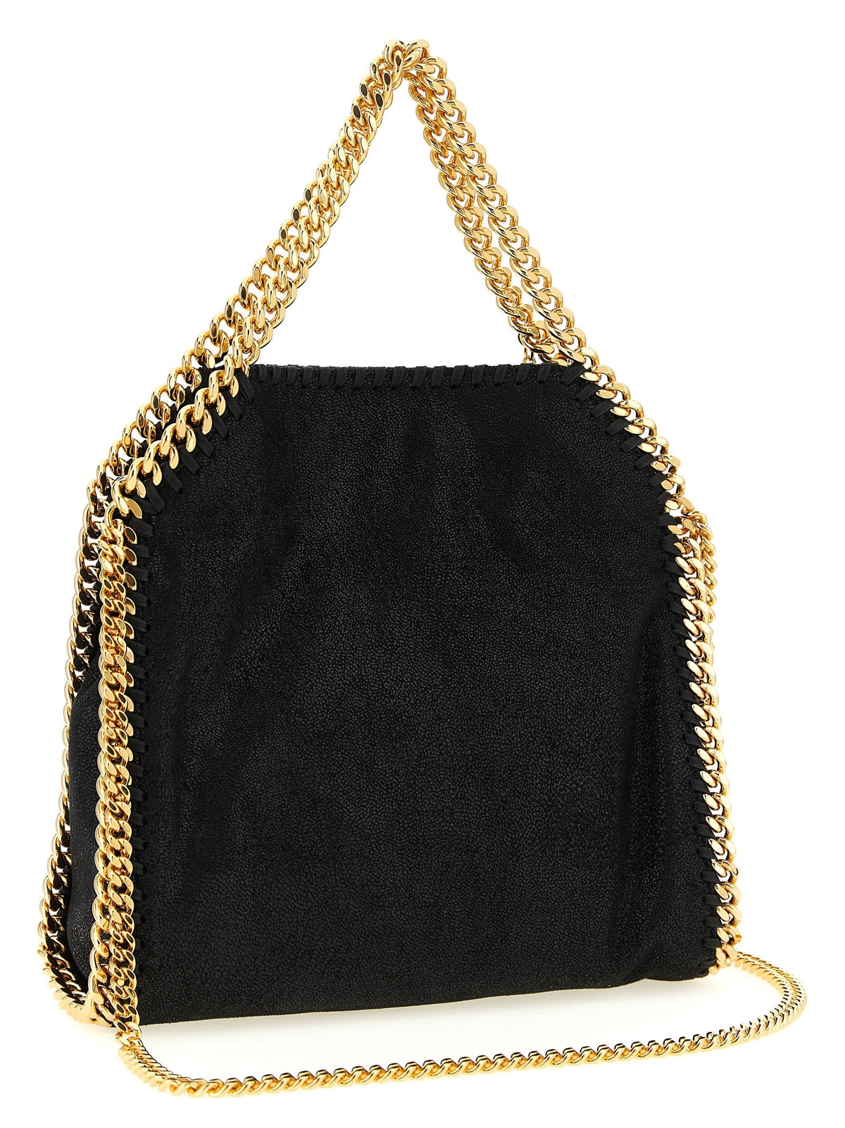 Exclusive Stella McCartney Polyester Handbag – Black — Side View