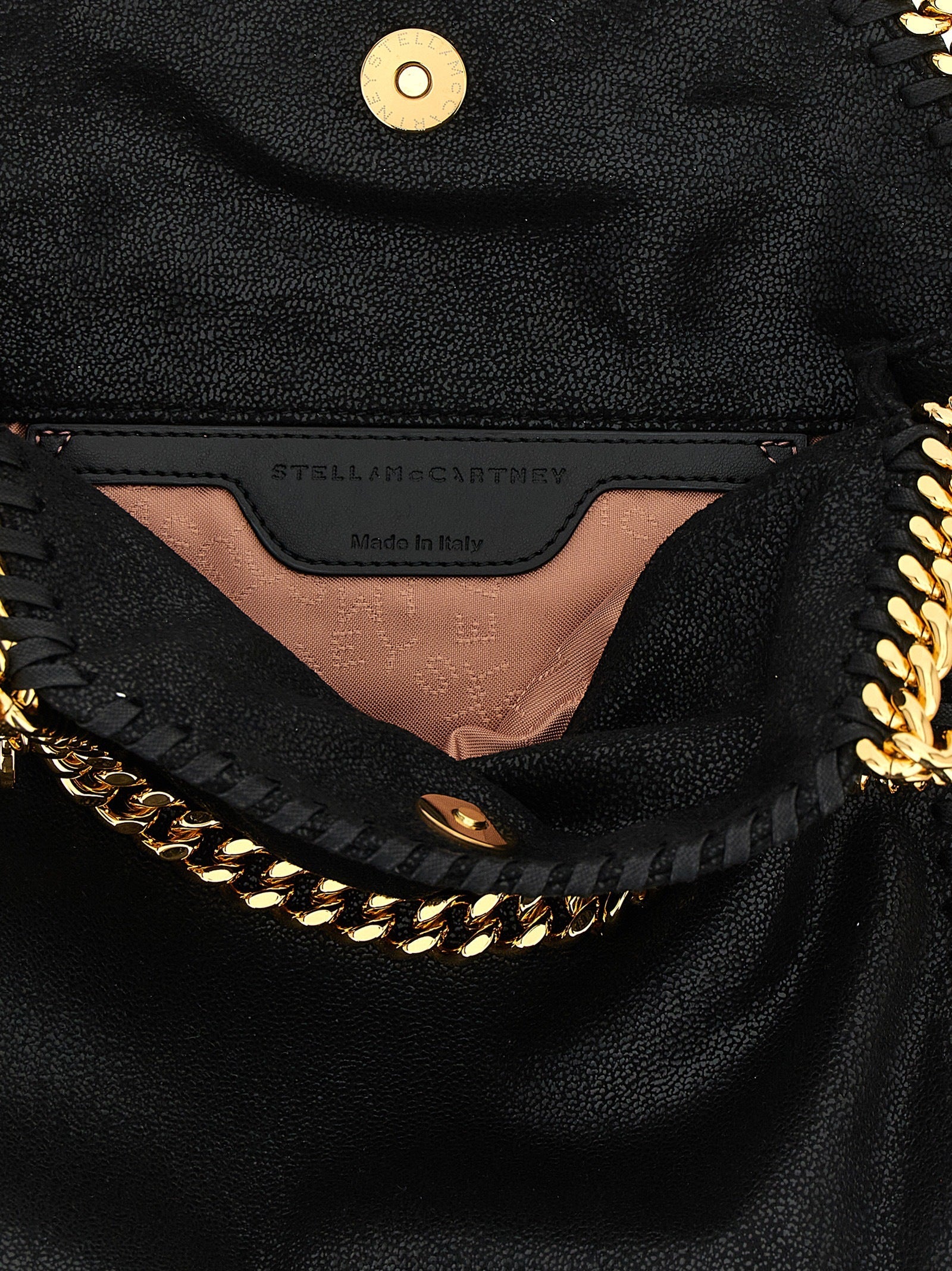 Exclusive Stella McCartney Polyester Handbag – Black — Top View
