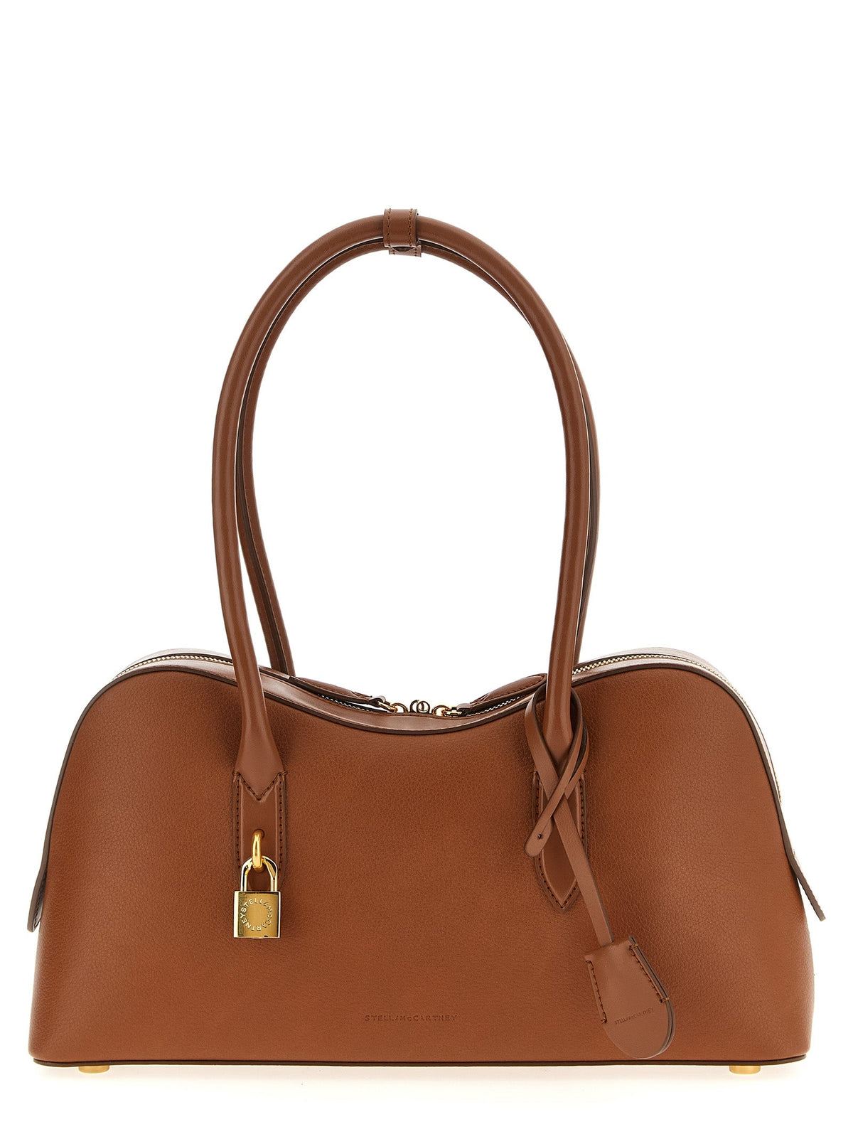 Exclusive Stella McCartney Polyamide Shoulder Bag – Brown — Front View