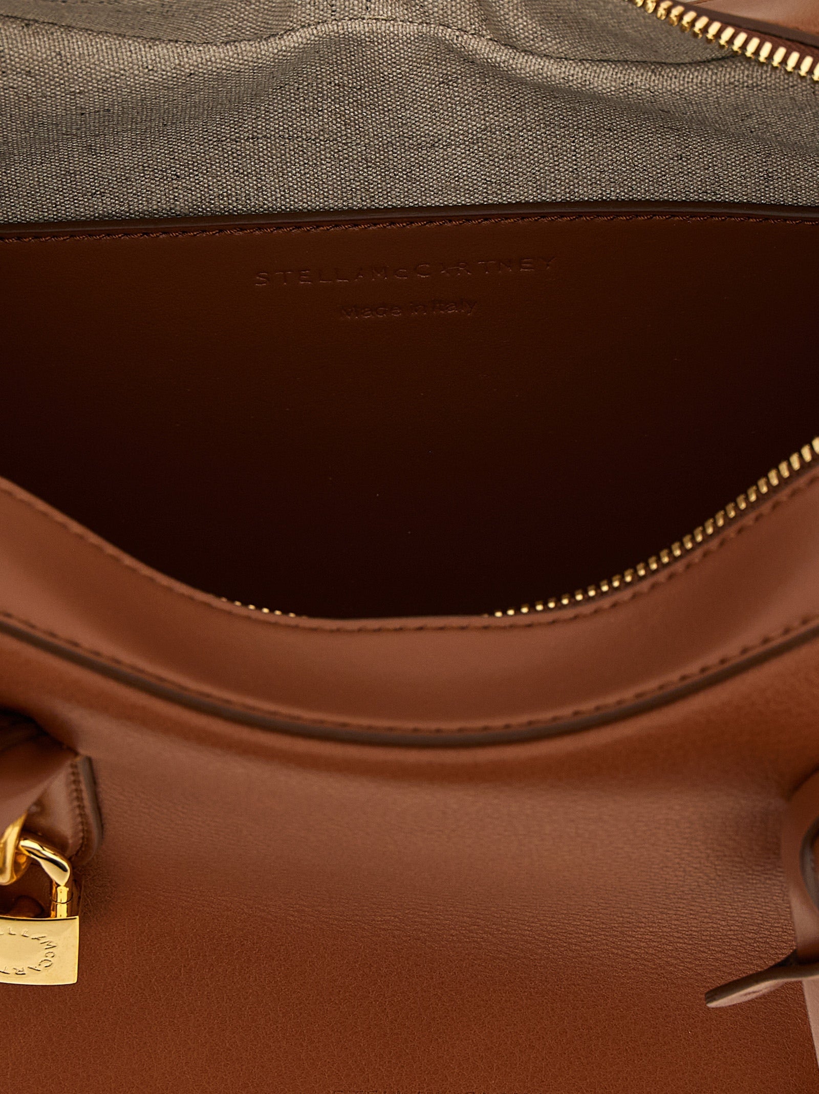 Exclusive Stella McCartney Polyamide Shoulder Bag – Brown — Top View