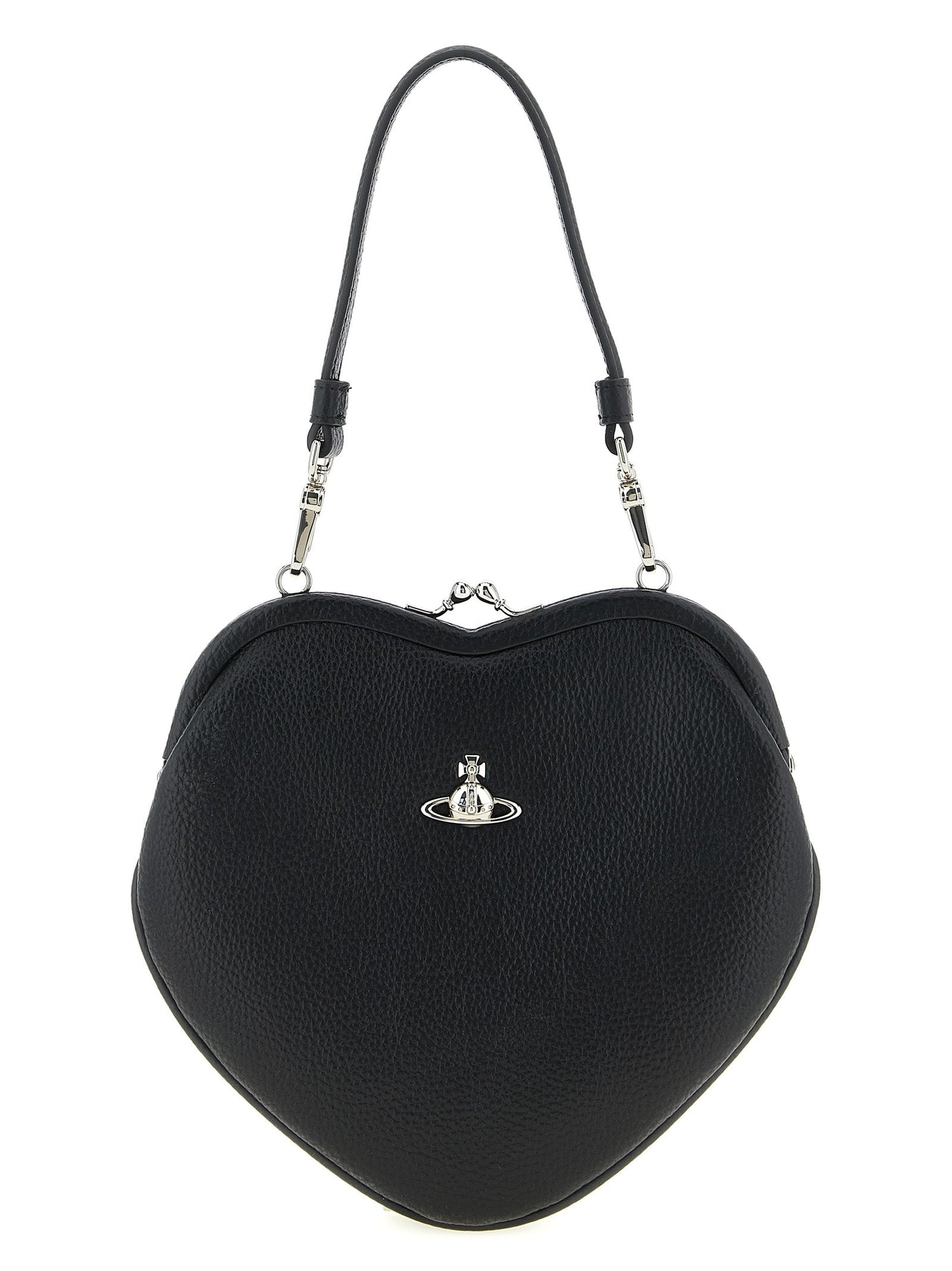 Exclusive Vivienne Westwood Handbag – Black — Front View