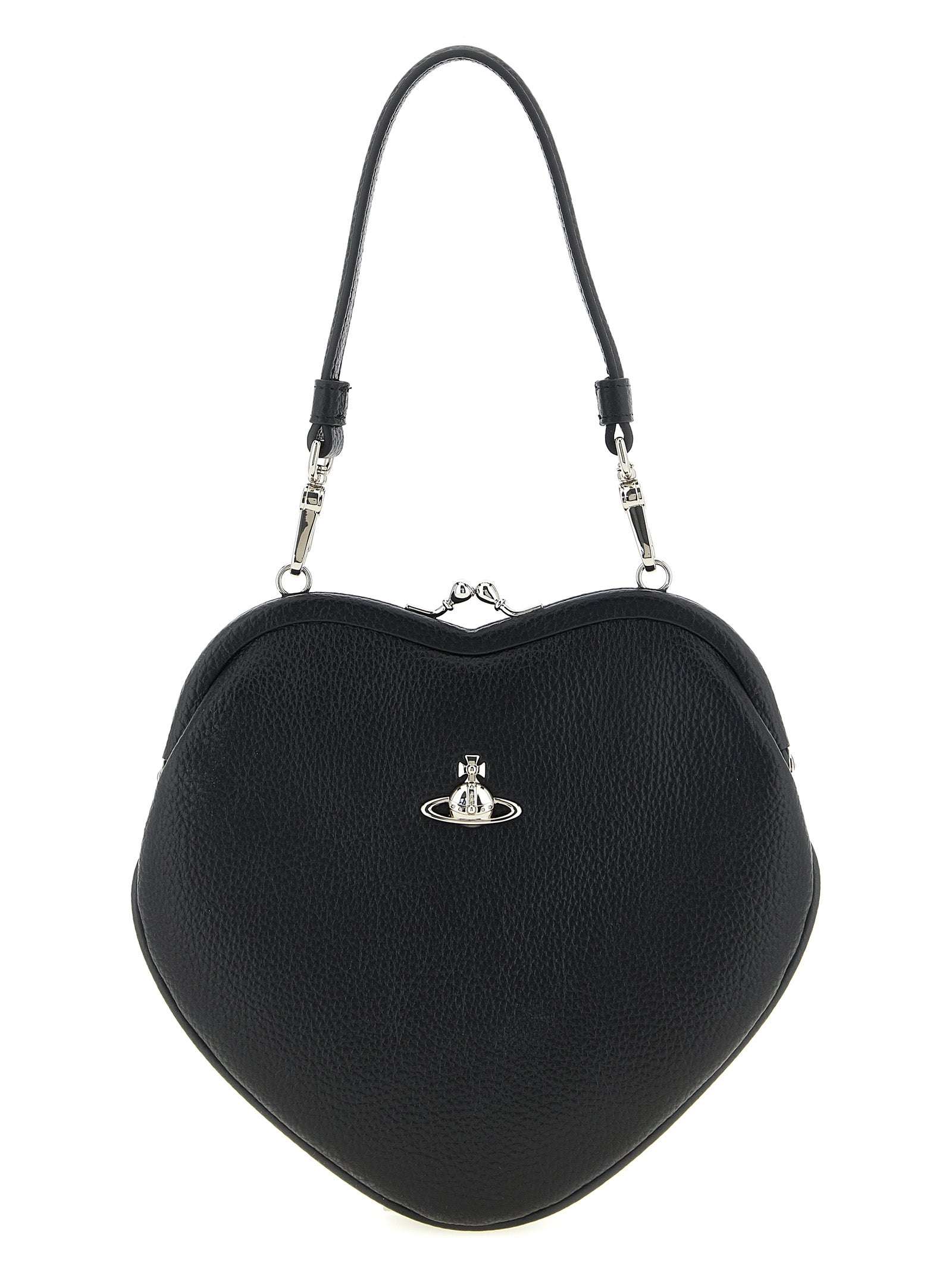 Exclusive Vivienne Westwood Handbag – Black — Front View