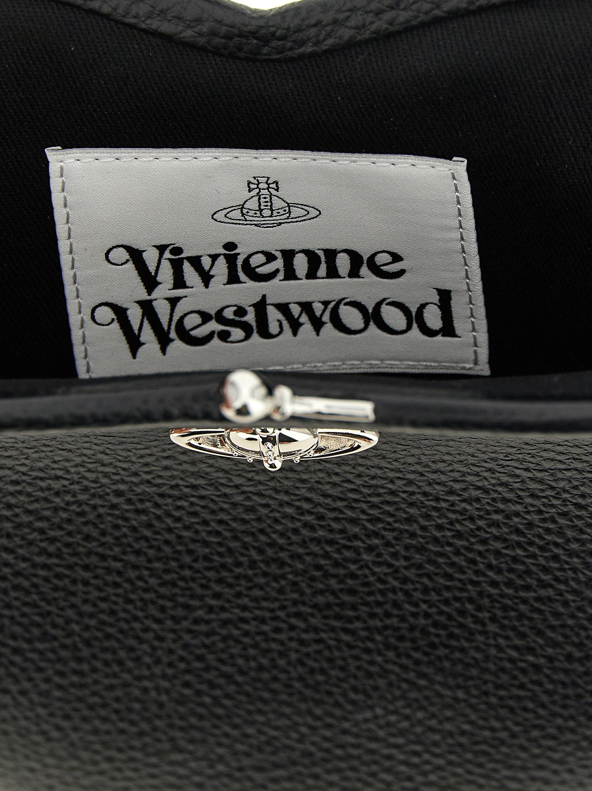 Exclusive Vivienne Westwood Handbag – Black — Top View