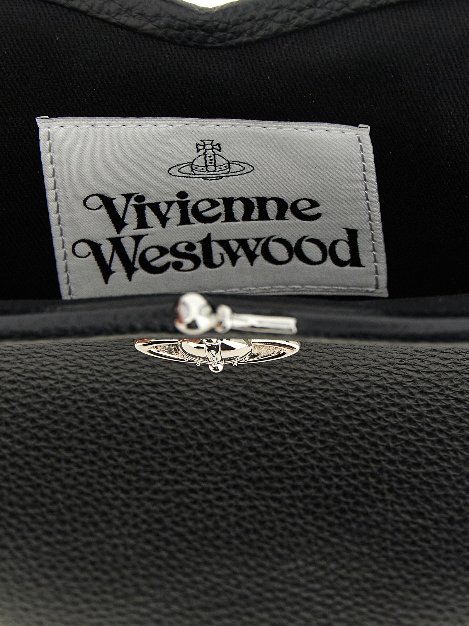 Exclusive Vivienne Westwood Handbag – Black — Top View