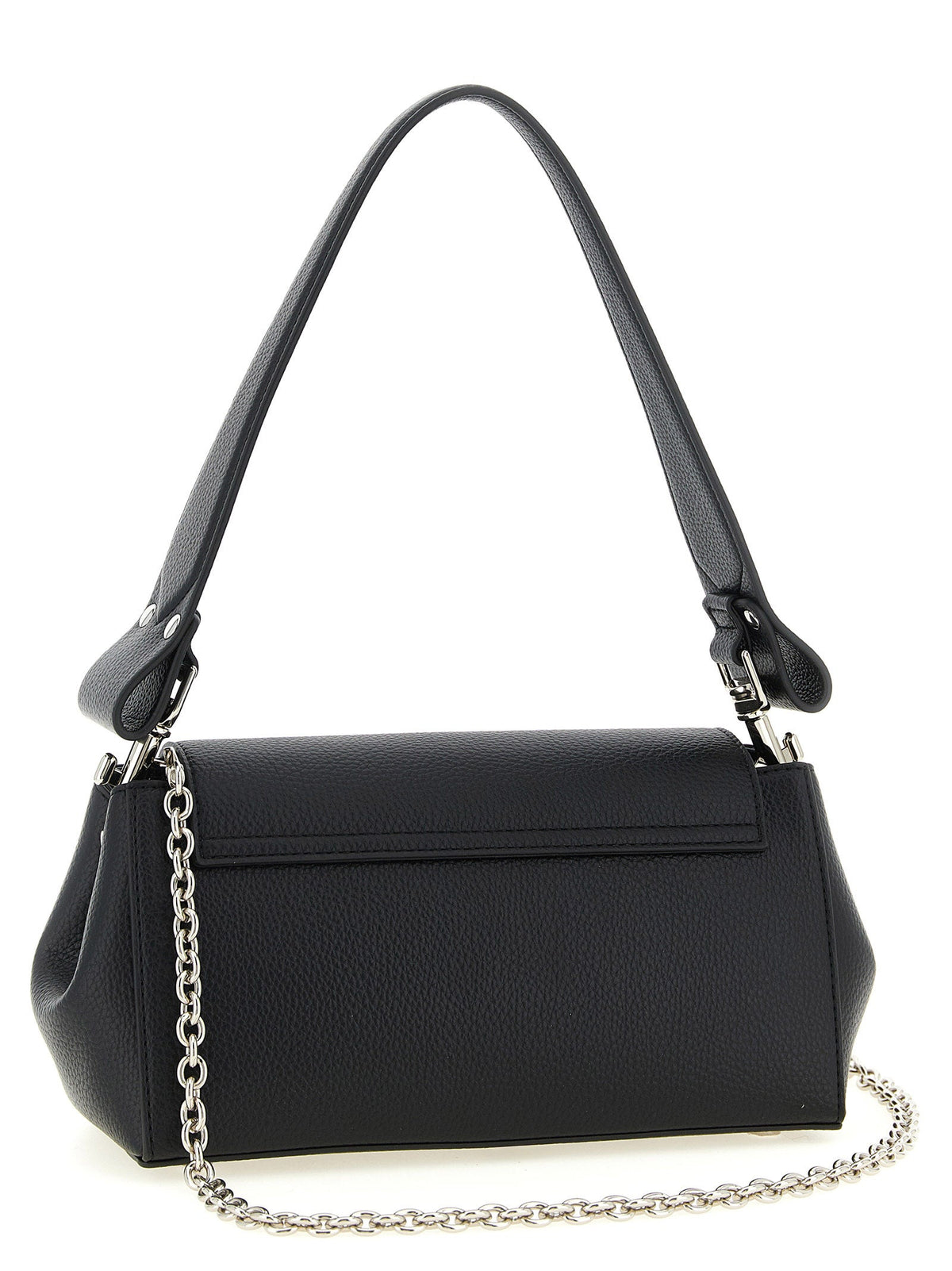 Exclusive Vivienne Westwood Shoulder Bag – Black — Side View