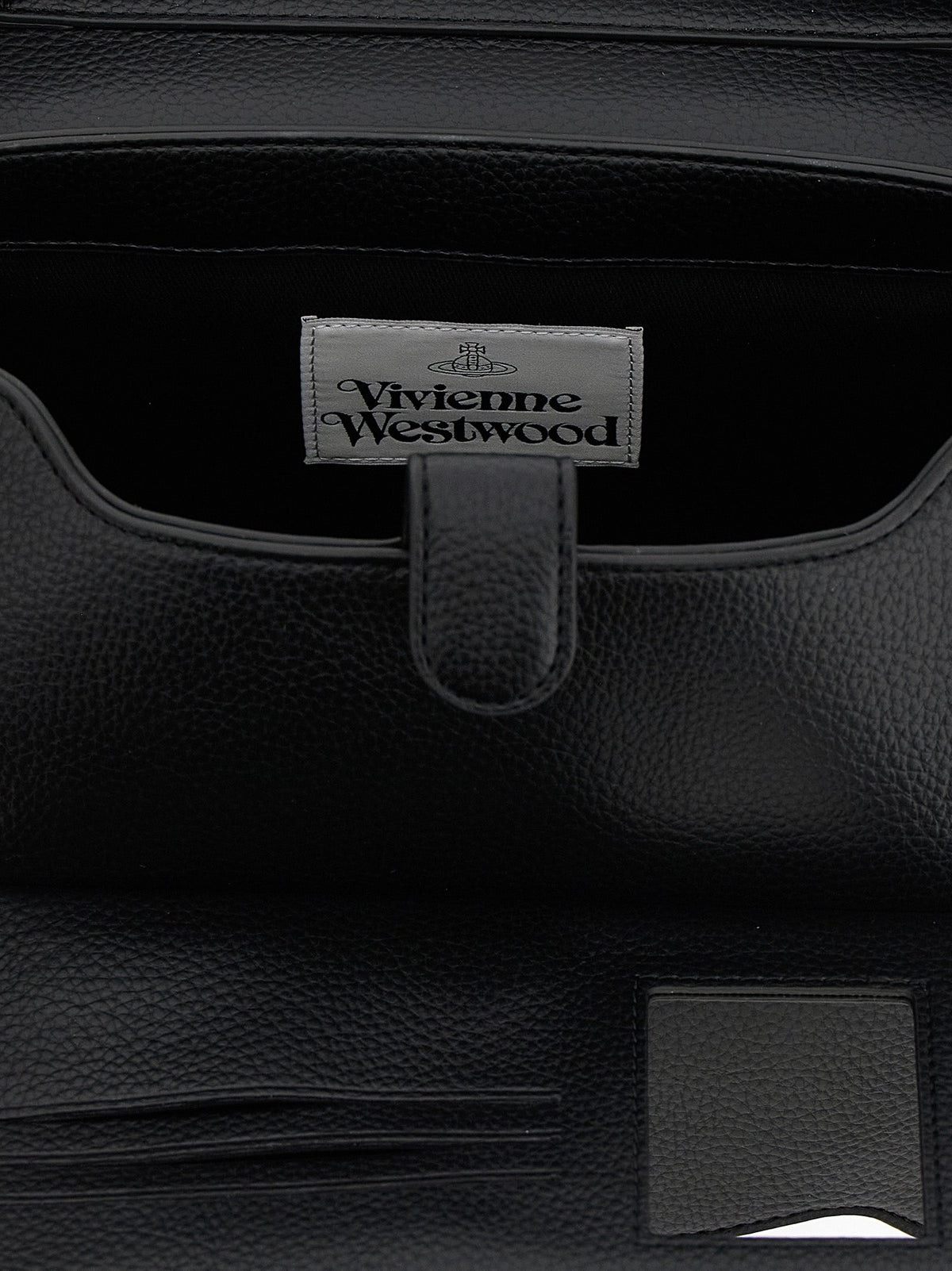 Exclusive Vivienne Westwood Shoulder Bag – Black — Top View