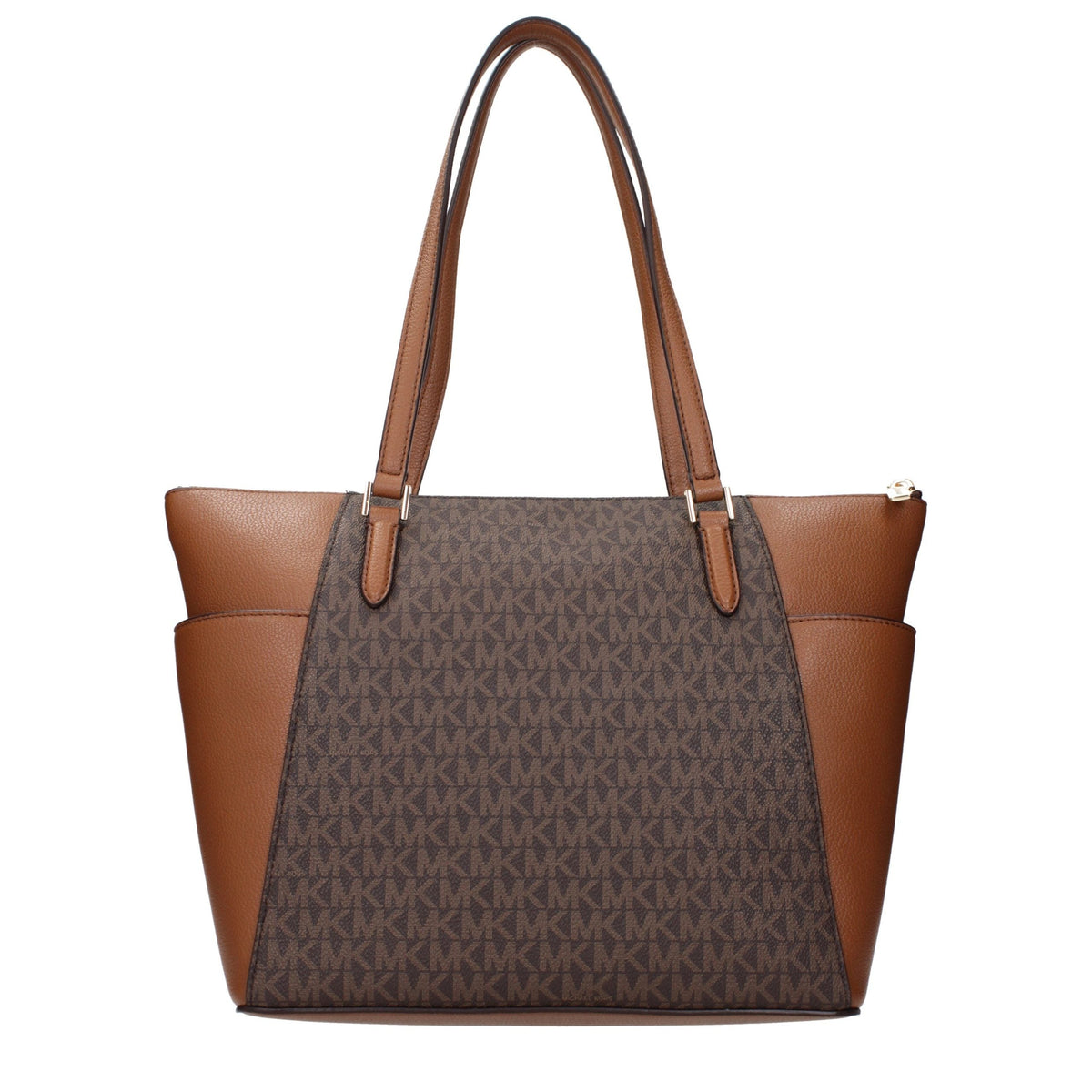 Exclusive Michael Kors Leather Shoulder Bag – Brown — Back View