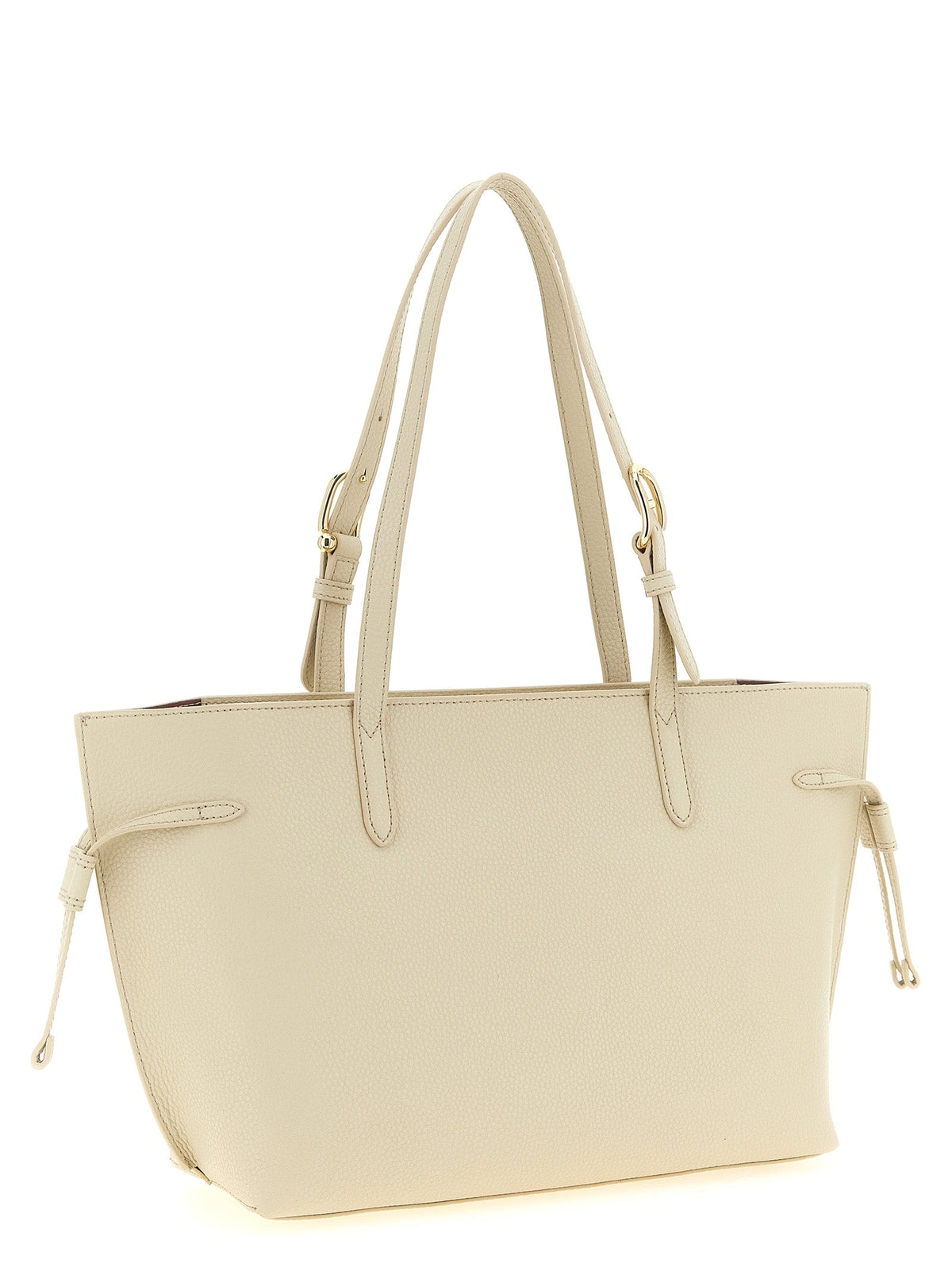 Exclusive Furla Calfskin Tote Bag – White — Side View