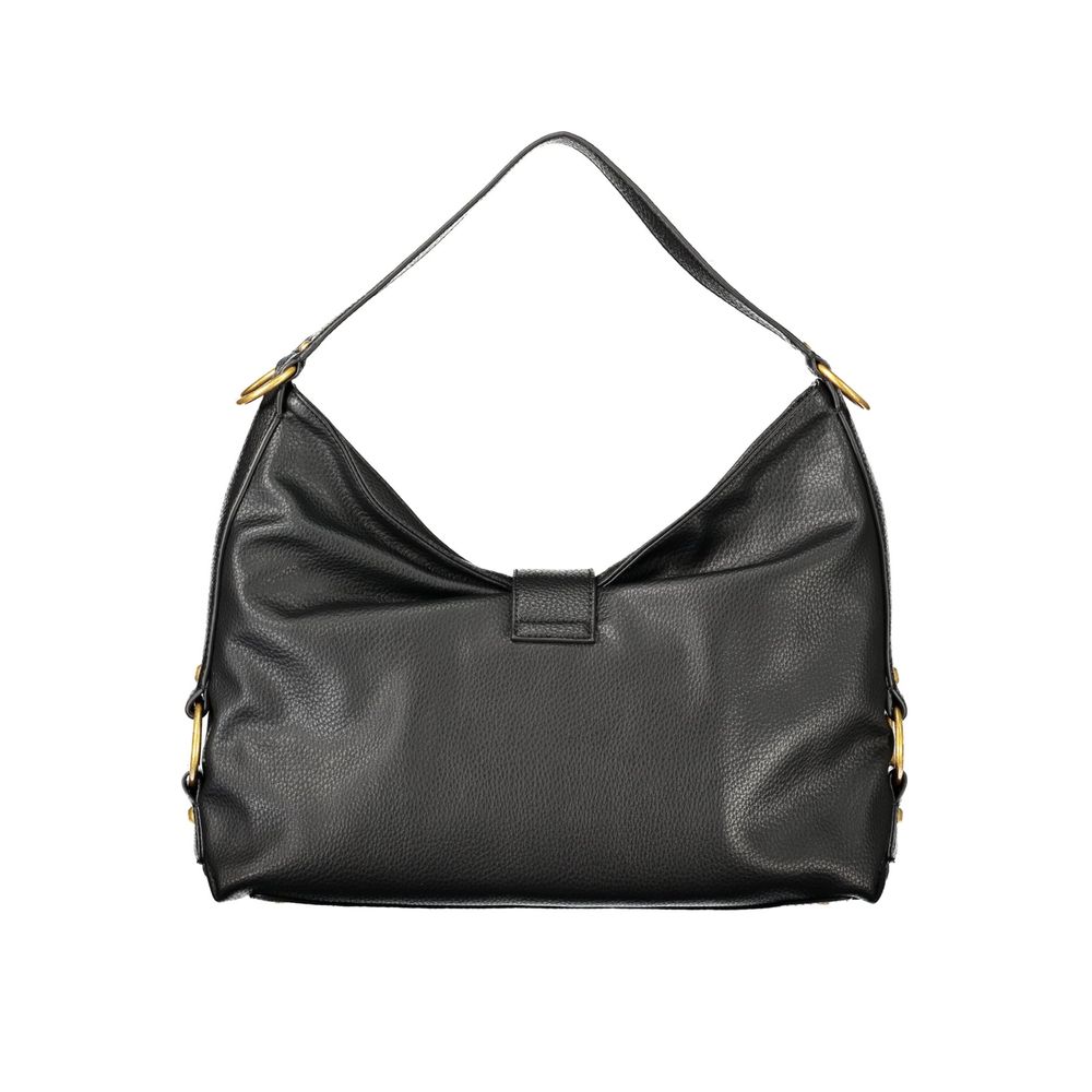 Exclusive Guess Jeans Polyurethane Handbag – Black — Side View