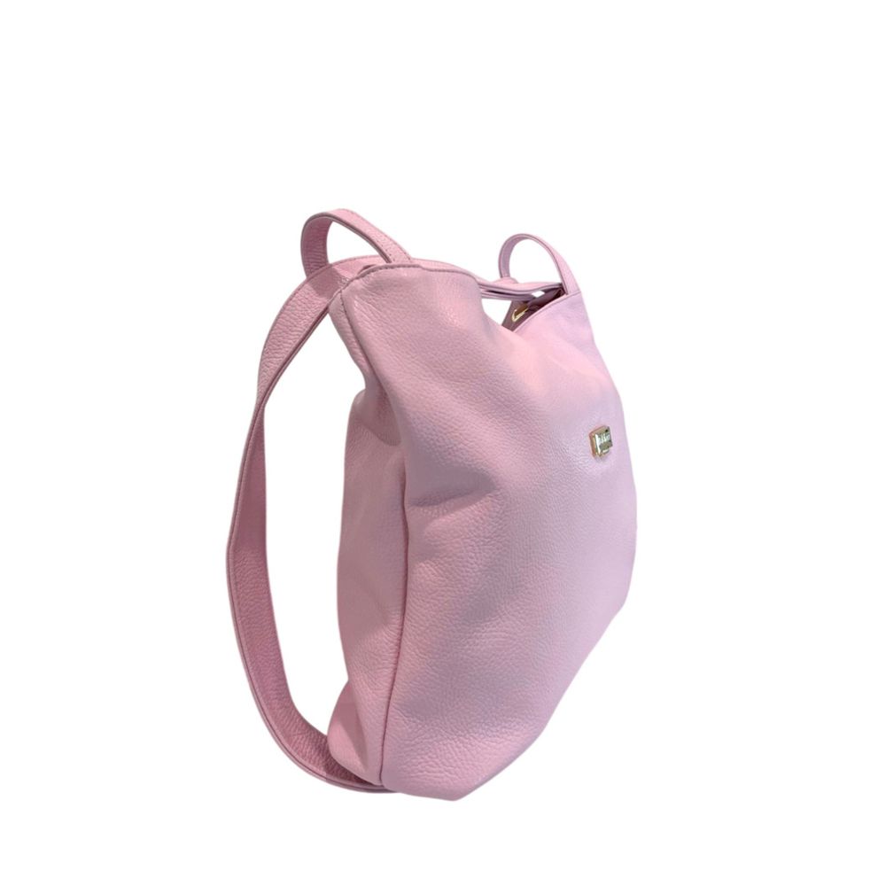 Exclusive Baldinini Trend Cowhide Leather Handbag – Multicolor — Side View