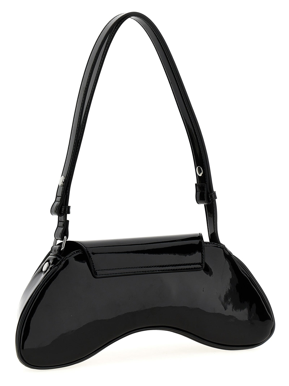 Exclusive Diesel Shoulder Bag – Black — Side View