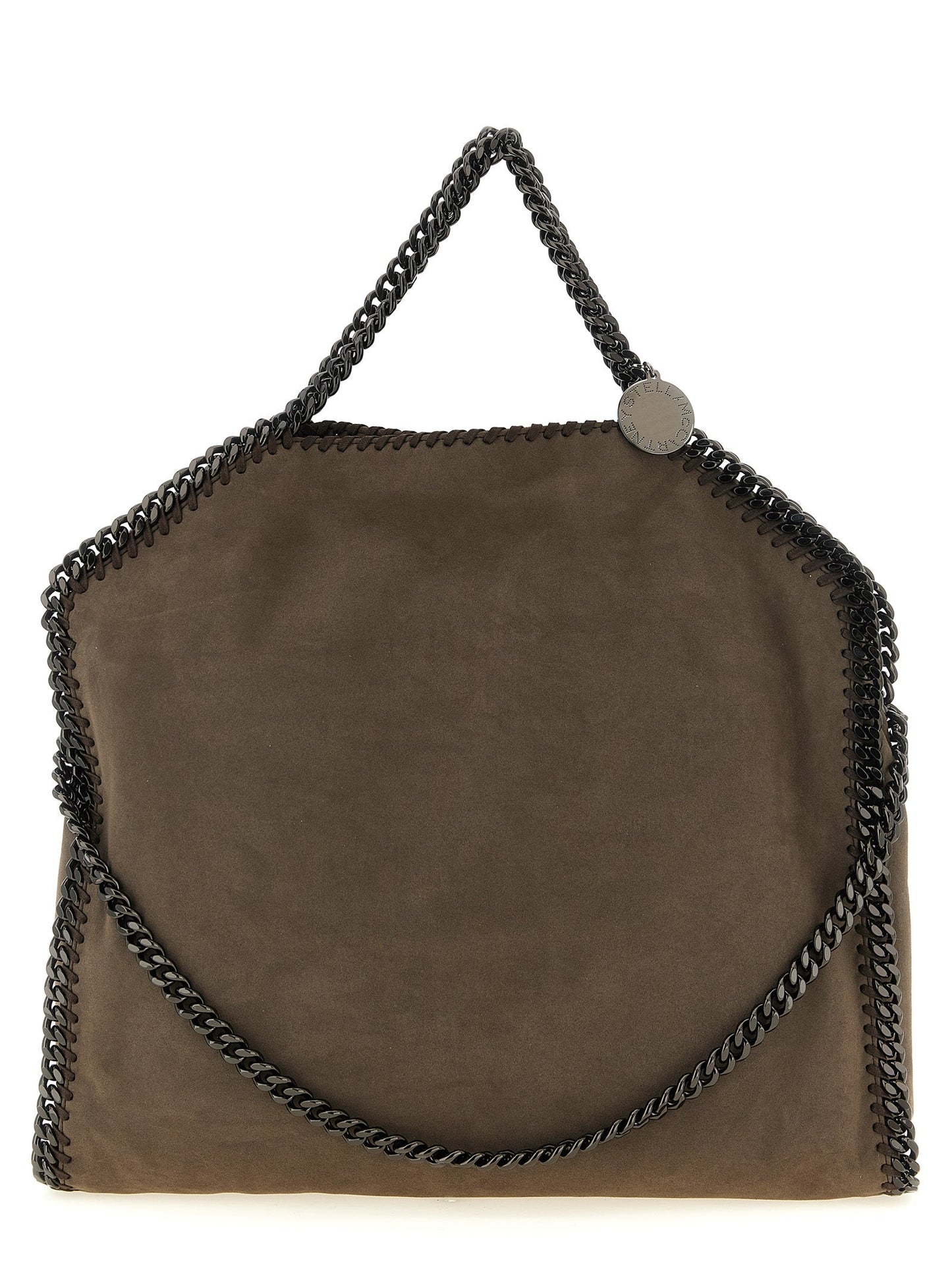 Exclusive Stella McCartney Polyamide Handbag – Gray — Front View