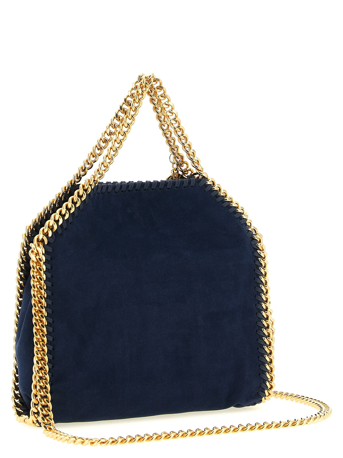 Exclusive Stella McCartney Polyamide Crossbody Bag – Blue — Side View
