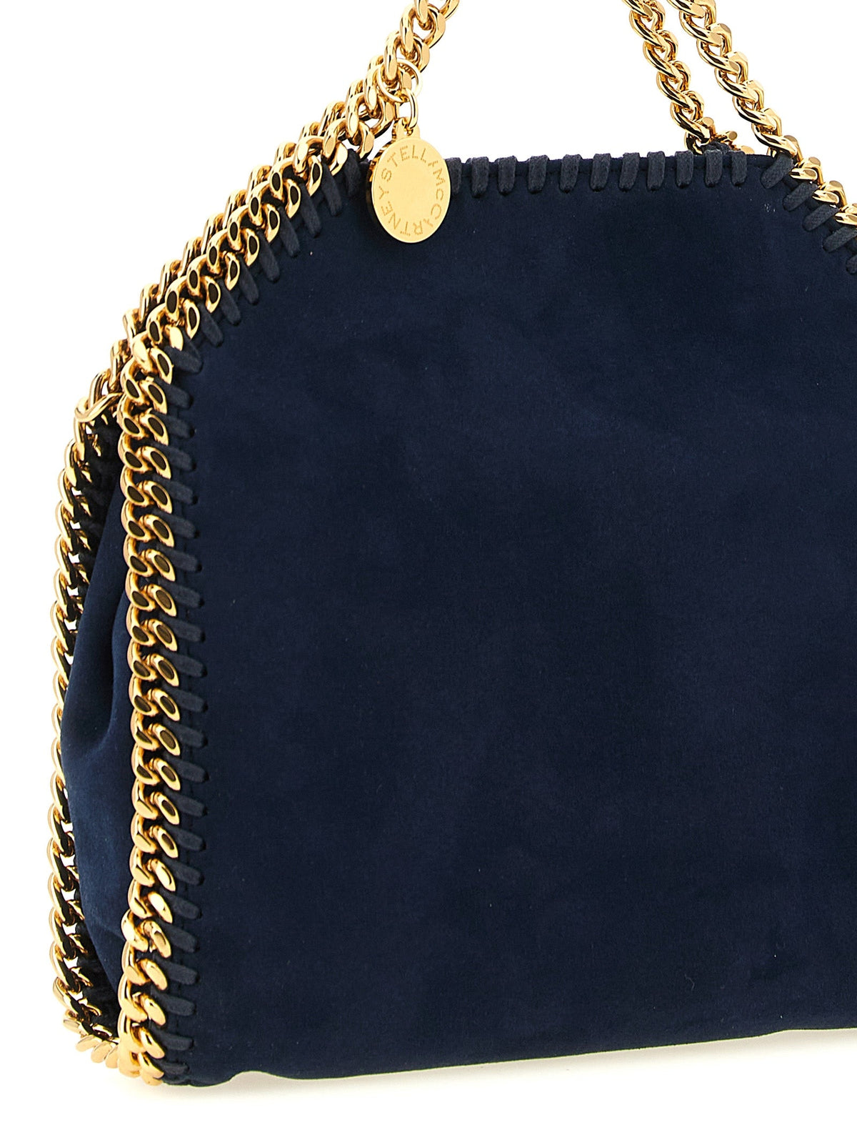 Exclusive Stella McCartney Polyamide Crossbody Bag – Blue — Back View