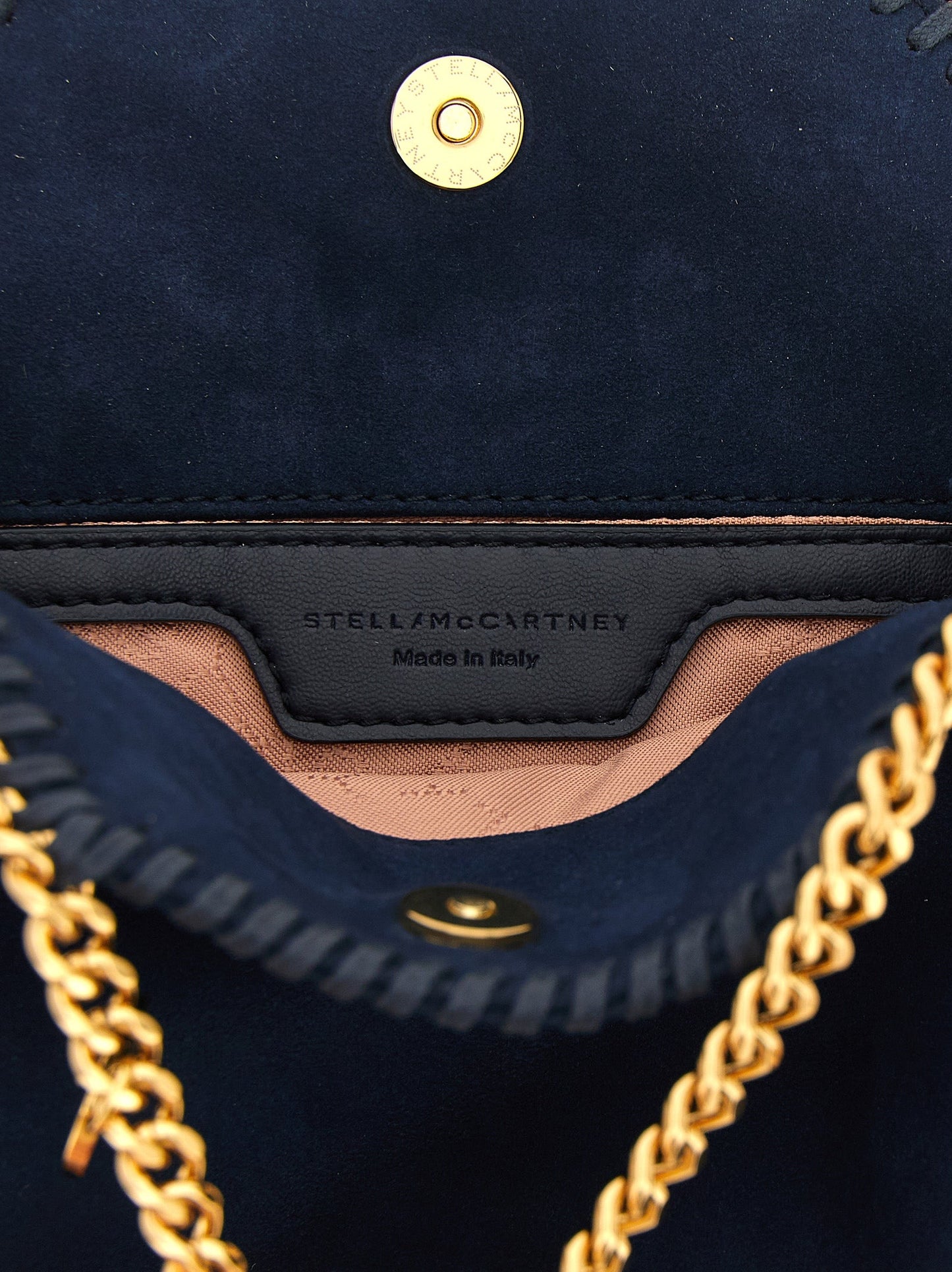 Exclusive Stella McCartney Polyamide Crossbody Bag – Blue — Top View