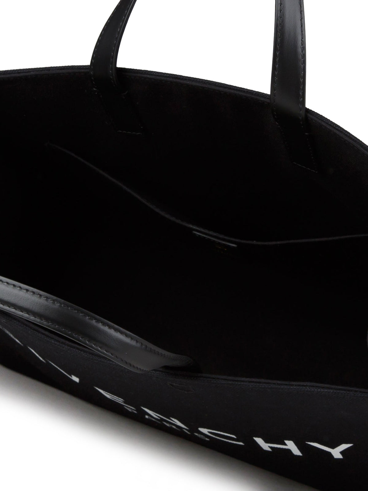 Exclusive Givenchy Cotton Tote Bag – Black — Top View