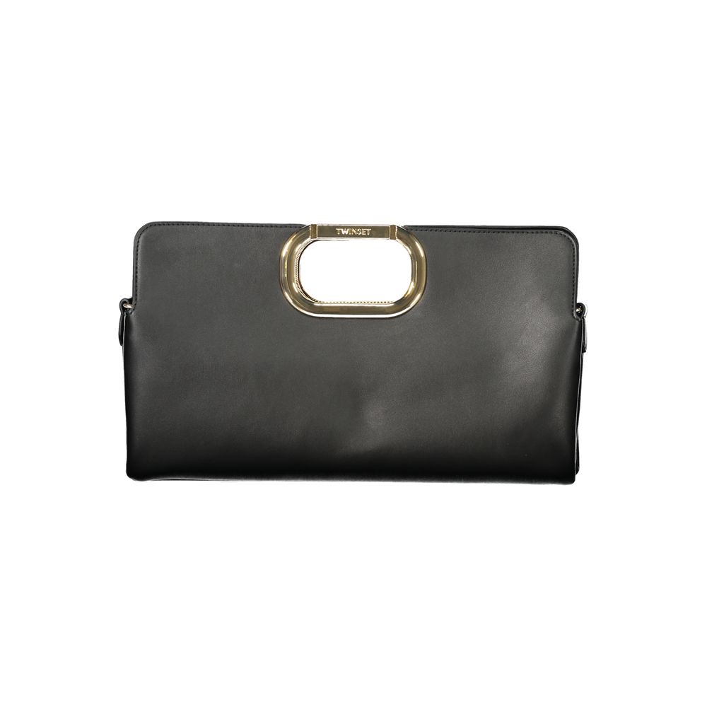 Exclusive Twinset Handbag – Black — Front View