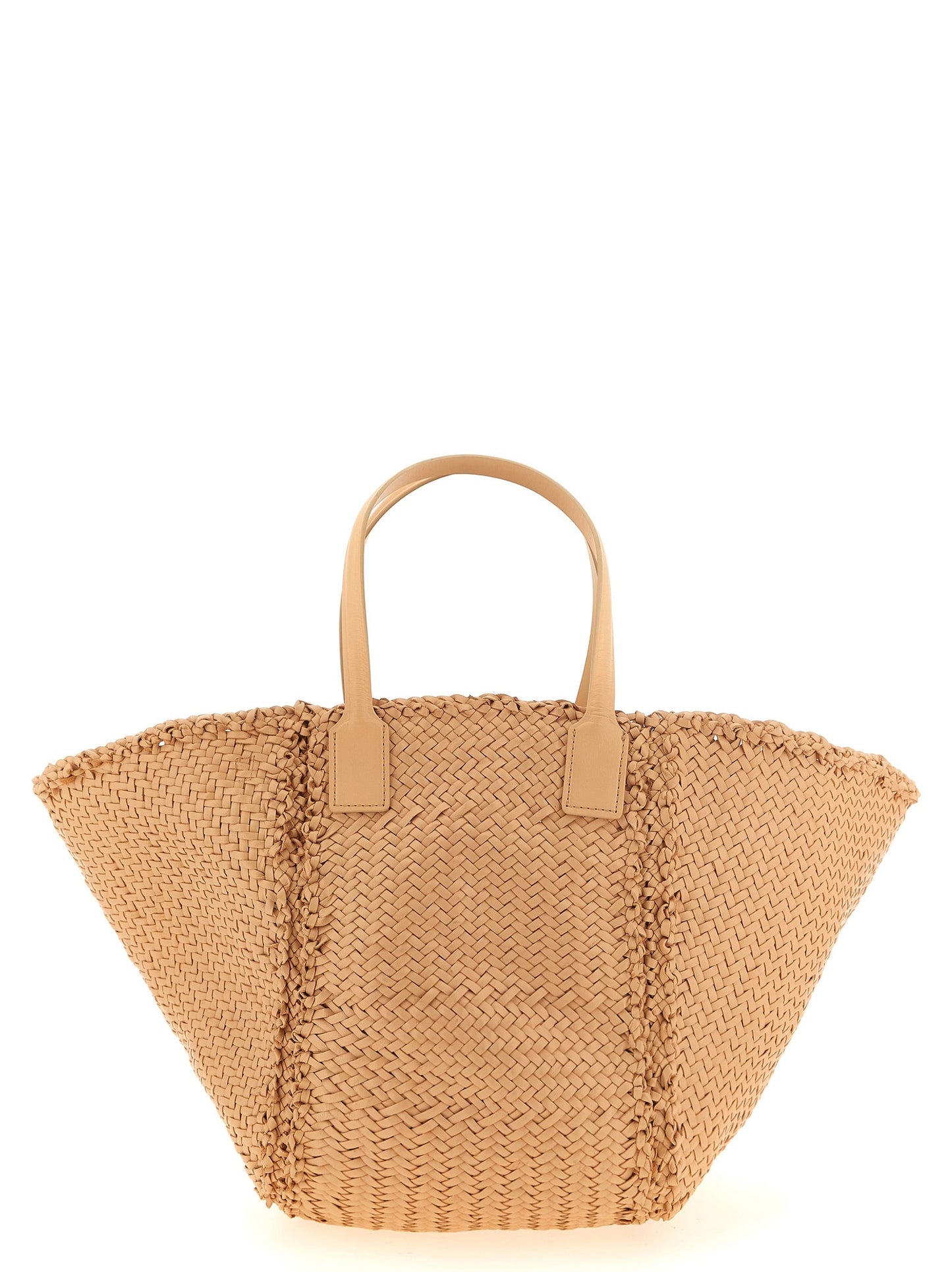 Exclusive Dragon Diffusion Calfskin Handbag – Beige — Front View