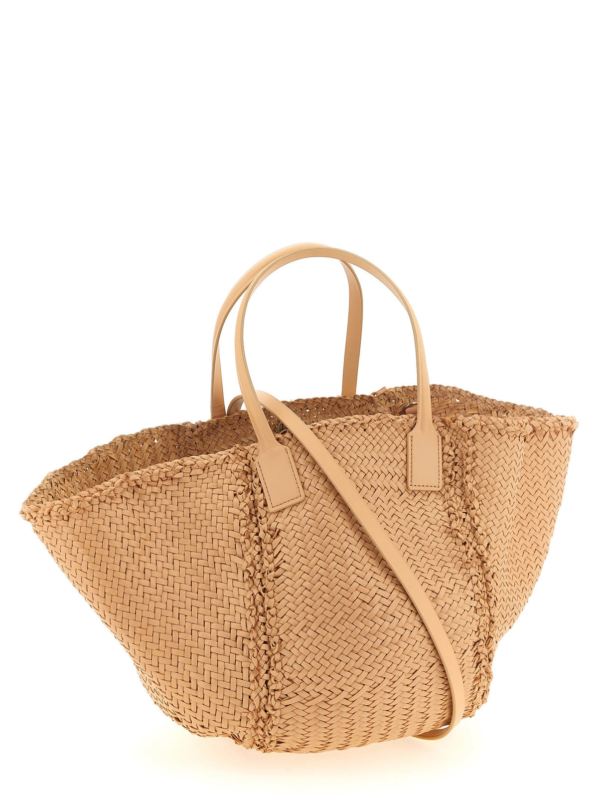 Exclusive Dragon Diffusion Calfskin Handbag – Beige — Side View
