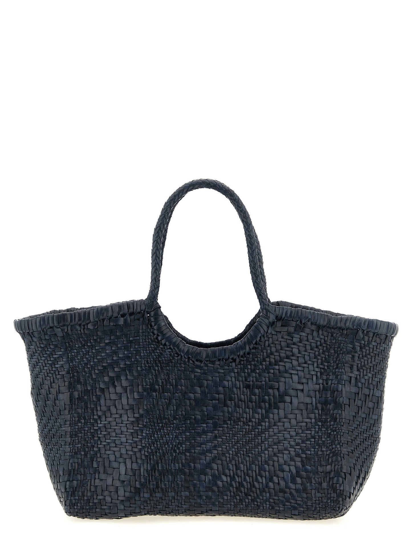 Exclusive Dragon Diffusion Calfskin Handbag – Blue — Front View