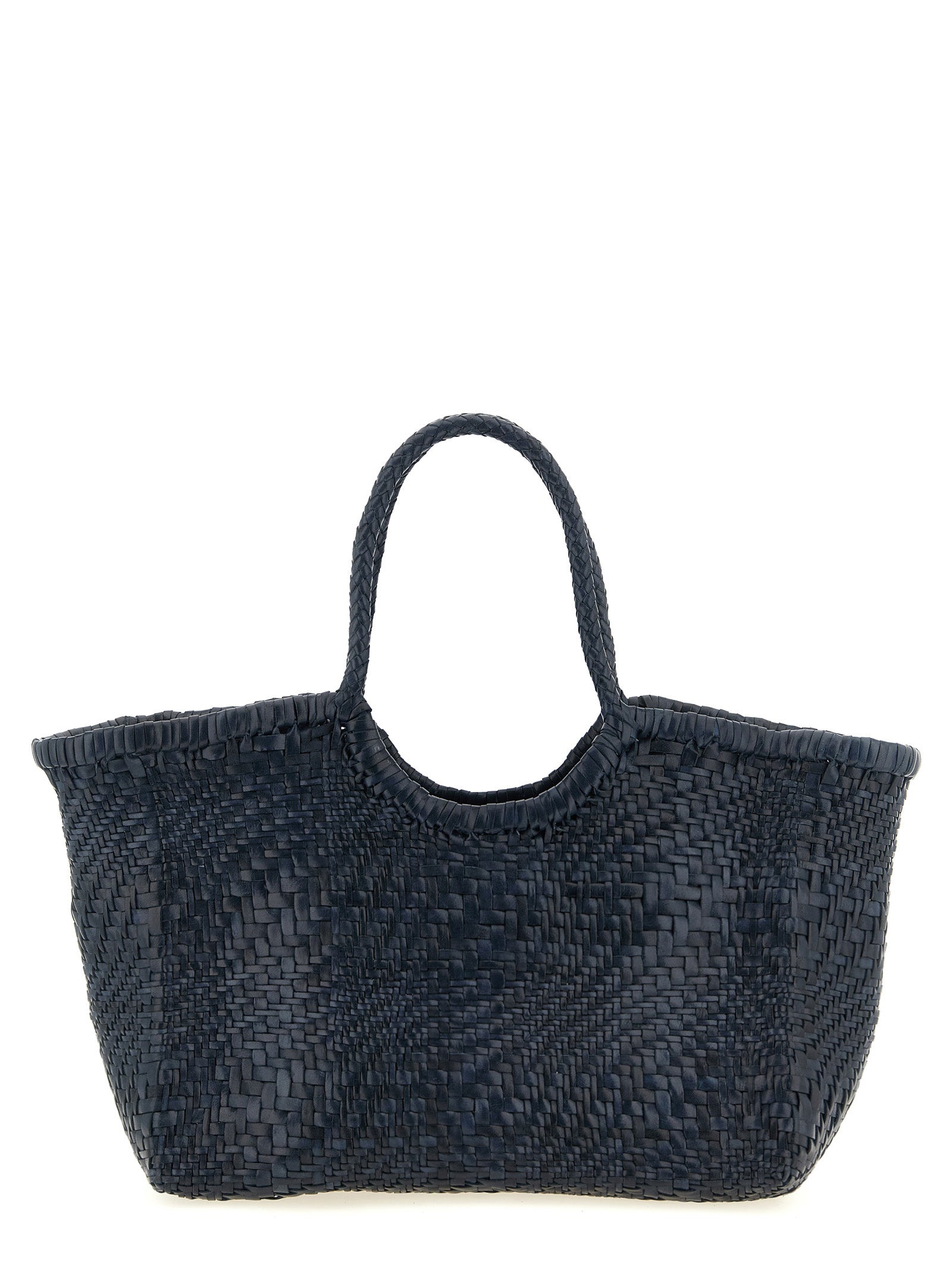 Exclusive Dragon Diffusion Calfskin Handbag – Blue — Front View