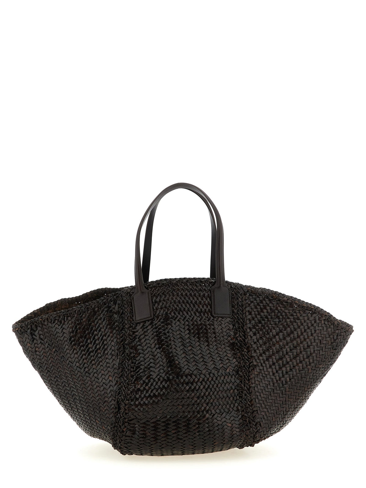 Exclusive Dragon Diffusion Calfskin Tote Bag – Brown — Front View