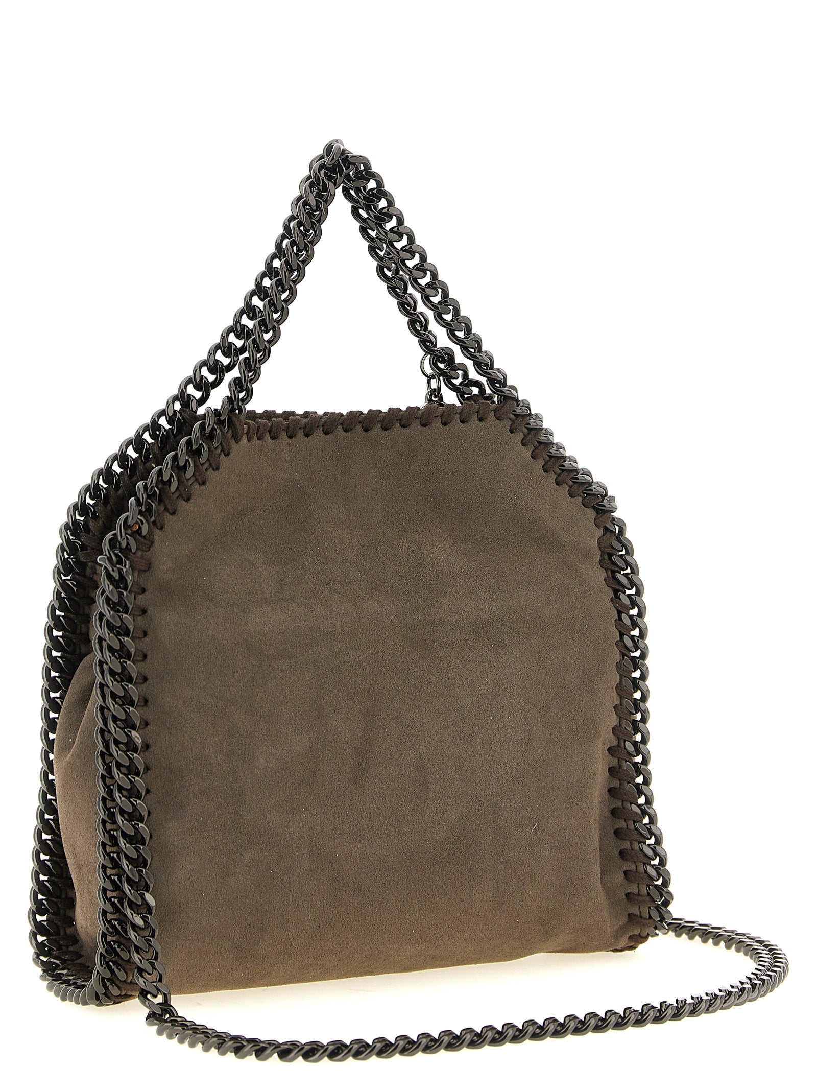Exclusive Stella McCartney Polyamide Handbag – Brown — Side View