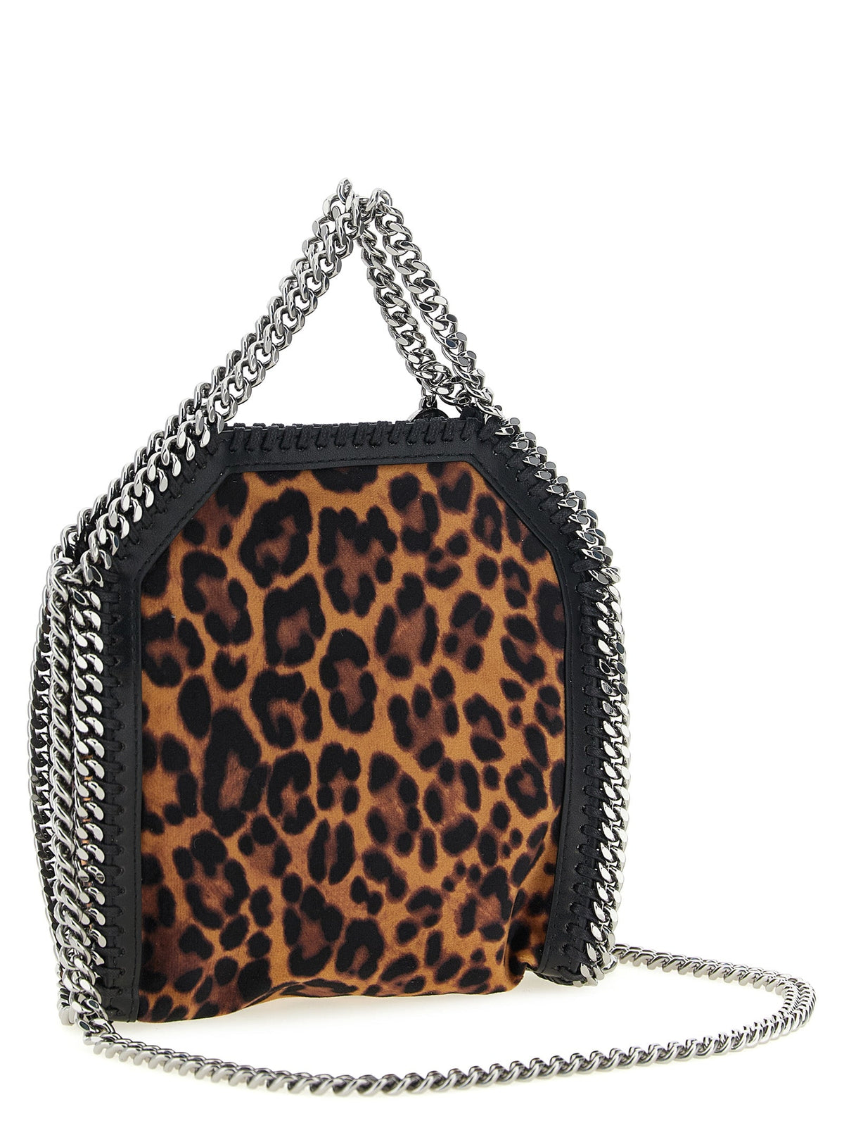 Exclusive Stella McCartney Polyester Handbag – Brown — Side View