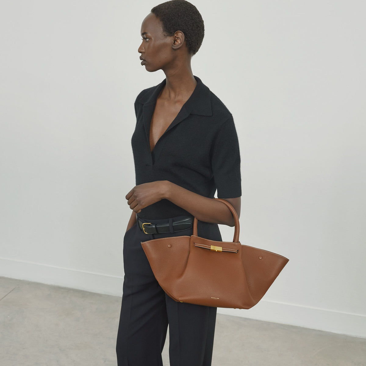 Exclusive The Midi New York — Midi — Size tan small grain ecru stitching — Alternate View 9