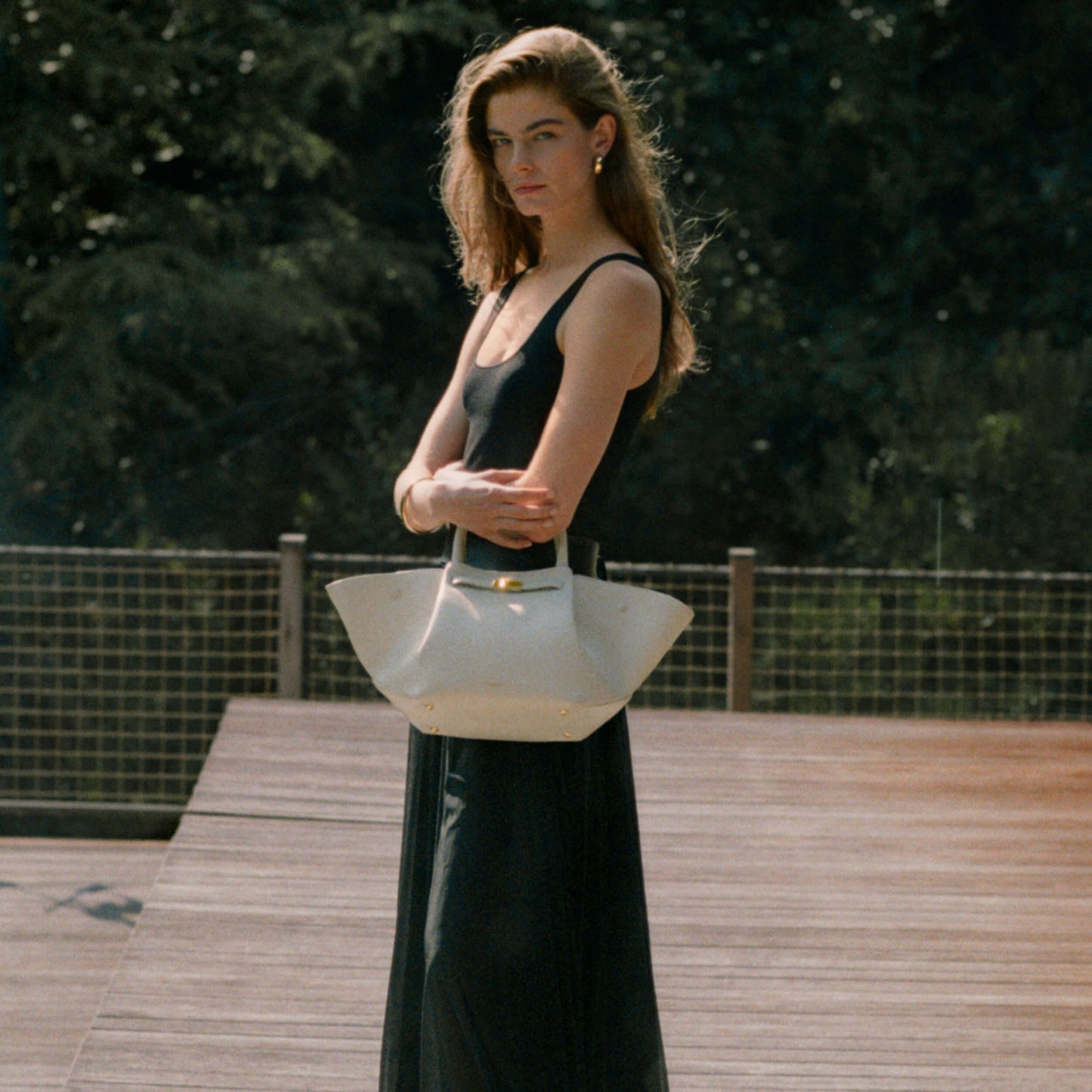 Exclusive The Midi New York — Midi — Size chalk small grain — Side View