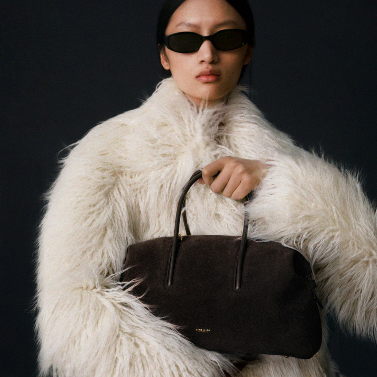 Exclusive The Midi Stockholm — Midi — Size dark chocolate suede & dark chocolate smooth — Side View