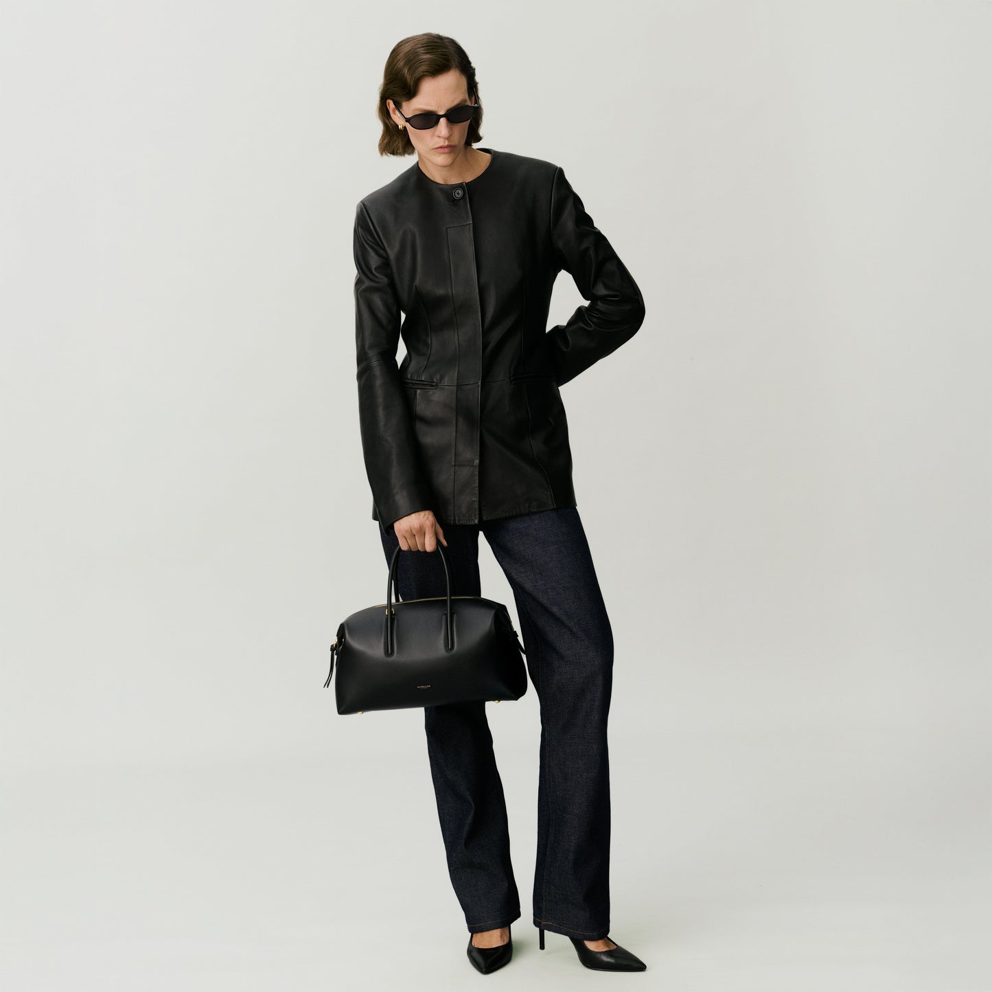 Exclusive The Midi Stockholm — Midi — Size mocha suede & mocha smooth — Lifestyle View