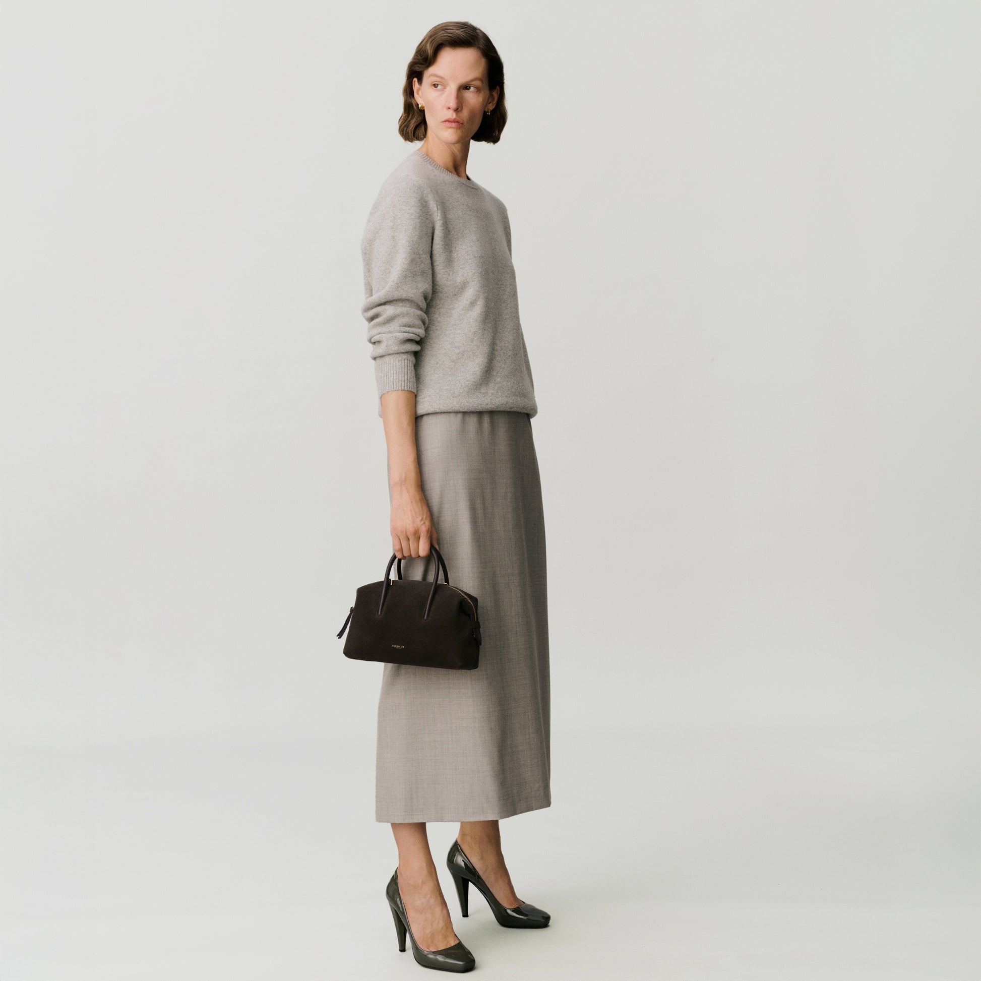 Exclusive The Small Stockholm — Small — Size dark chocolate suede & dark chocolate smooth — Alternate View 8