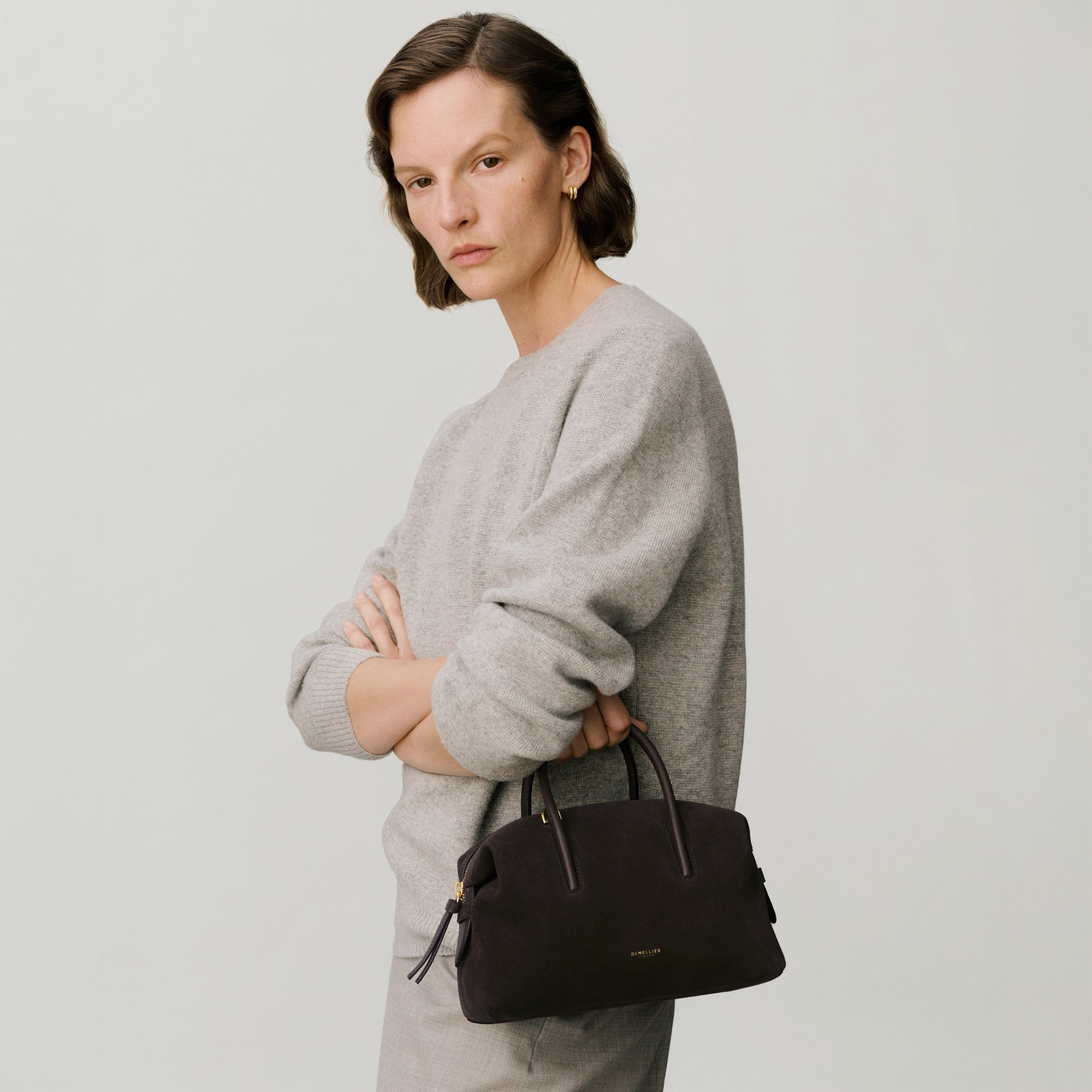 Exclusive The Small Stockholm — Small — Size dark chocolate suede & dark chocolate smooth — Alternate View 7