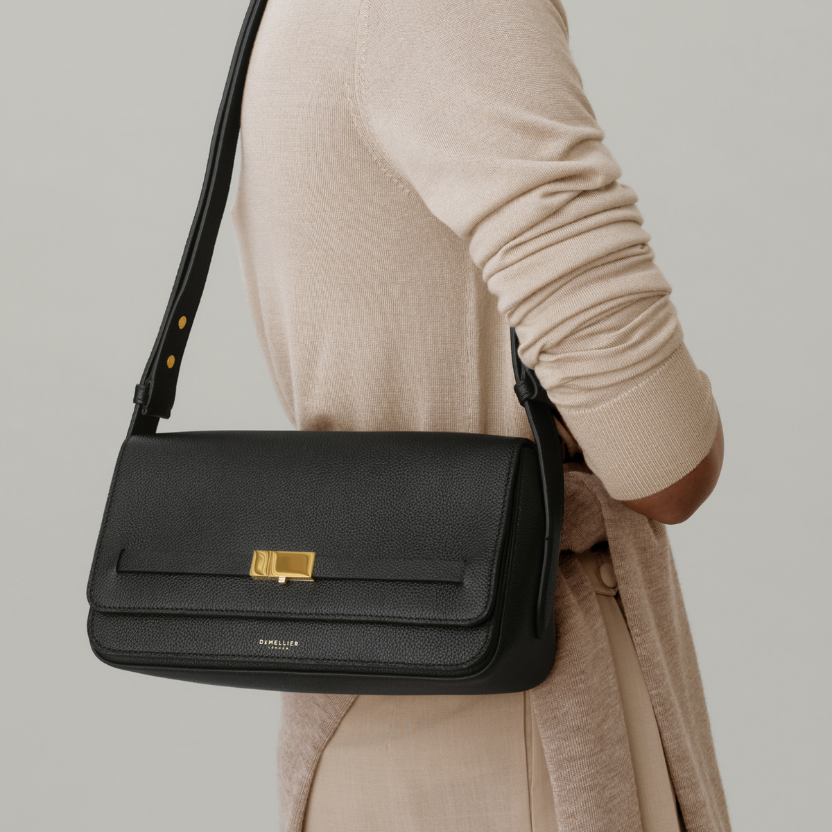 Exclusive The New York Crossbody — One Size — Size dark taupe small grain — Alternate View 7