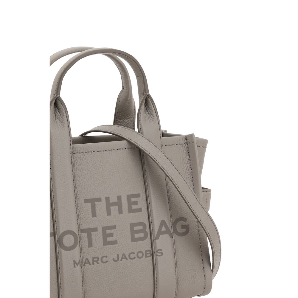 Exclusive Marc Jacobs Calfskin Handbag – Gray — Top View
